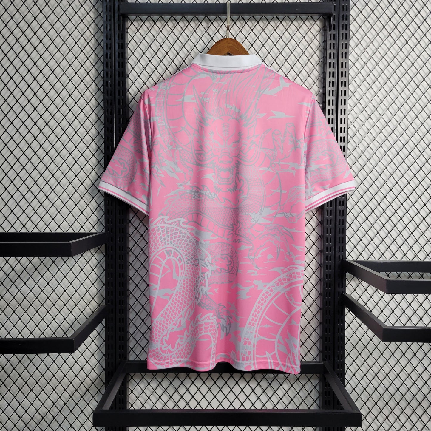 23-24 Real Madrid Dragon Pink Size S-XXL（Men's Fan Edition） | 衬衫 | M2-3 | Betty ali Chinese suppliers