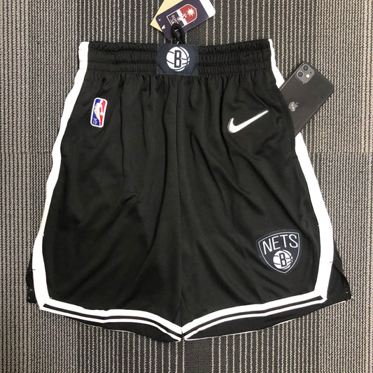 75th Anniversary Nets Black Shorts Size S-XXL | 短裤 | NBA | 中国供应商