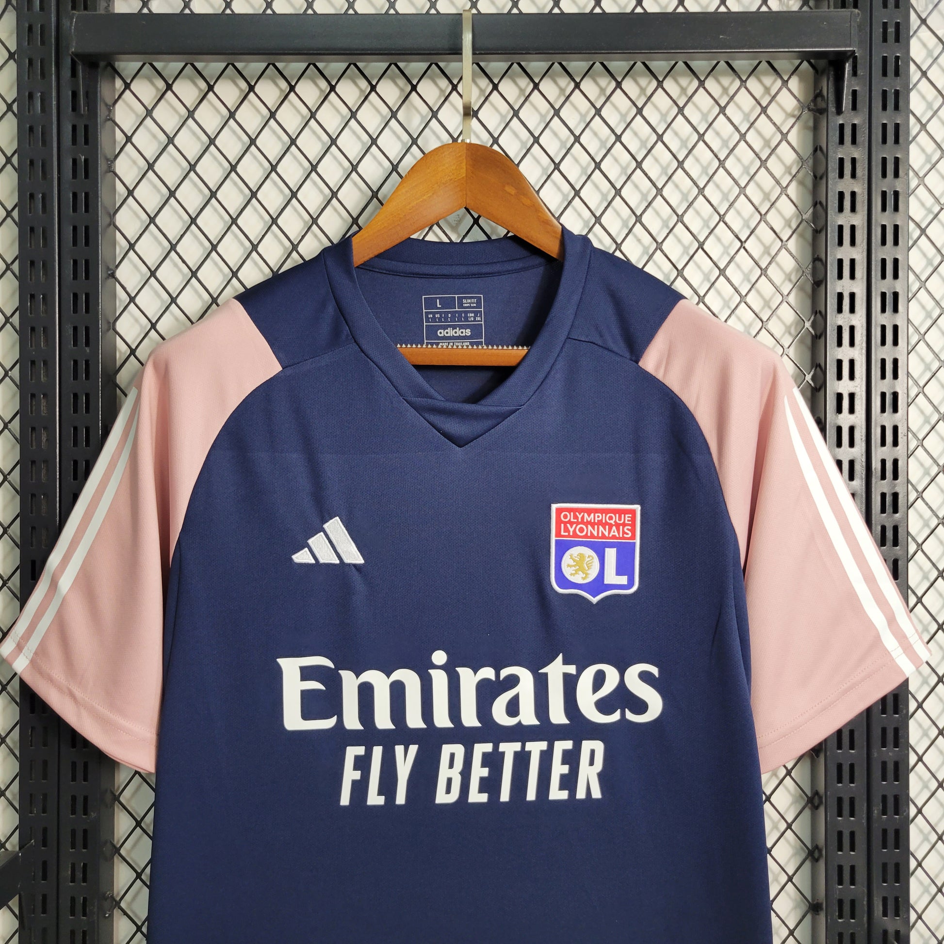 23-24 Lyon Blue Training Suit Size S-XXL （fan version） | 衬衫 | M2-4 | Betty ali Chinese suppliers