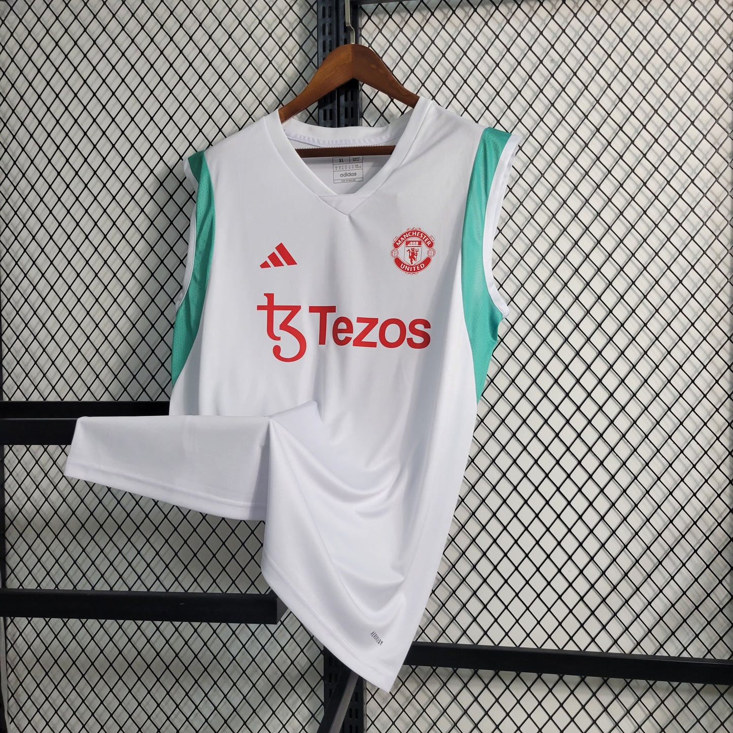 23-24 M-U White Training Vest Size S-XXL | 衬衫 | M2-1 | Betty ali Chinese suppliers