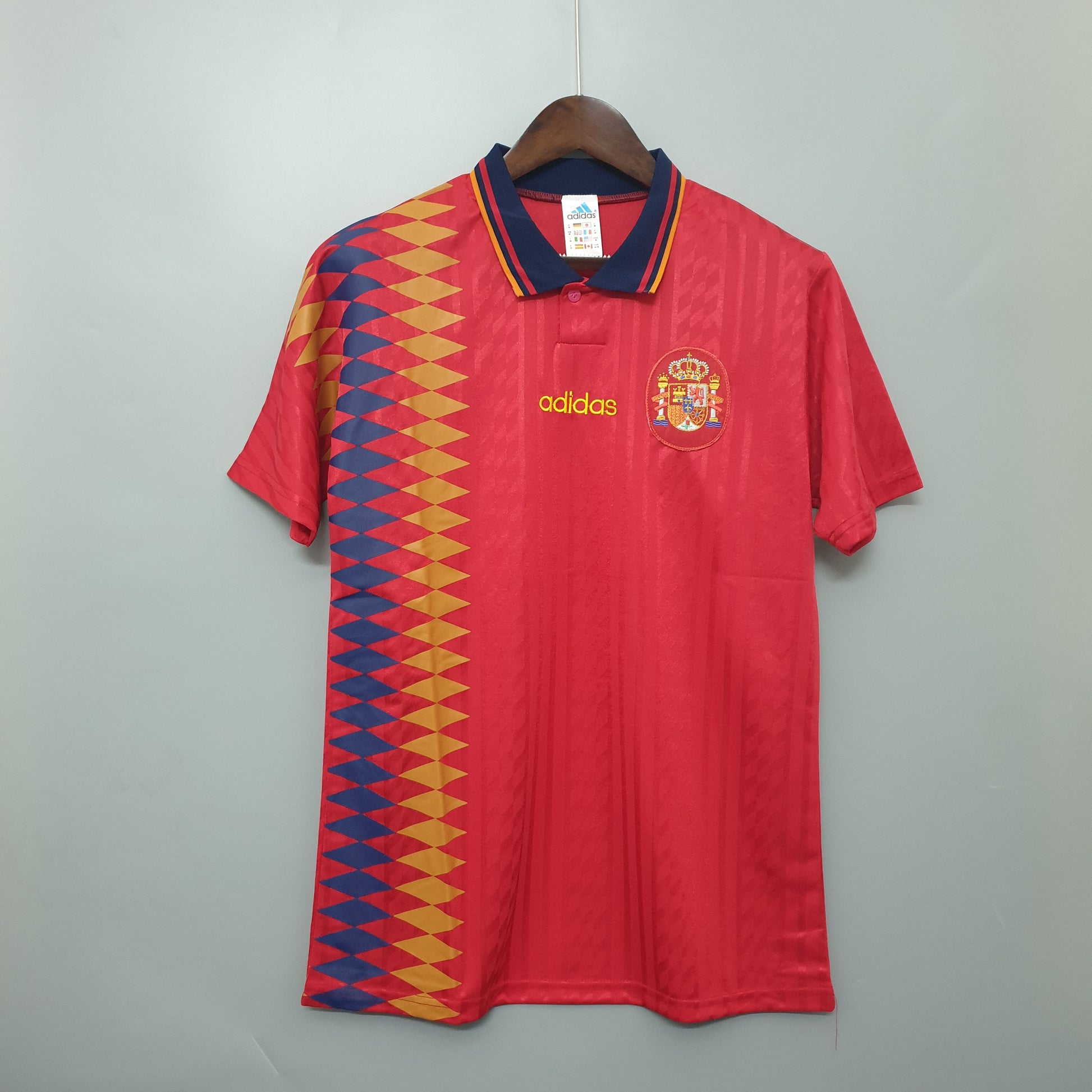 retro shirt Spain 1994 home（Retro） | 复古/Retro | R | Betty ali Chinese suppliers