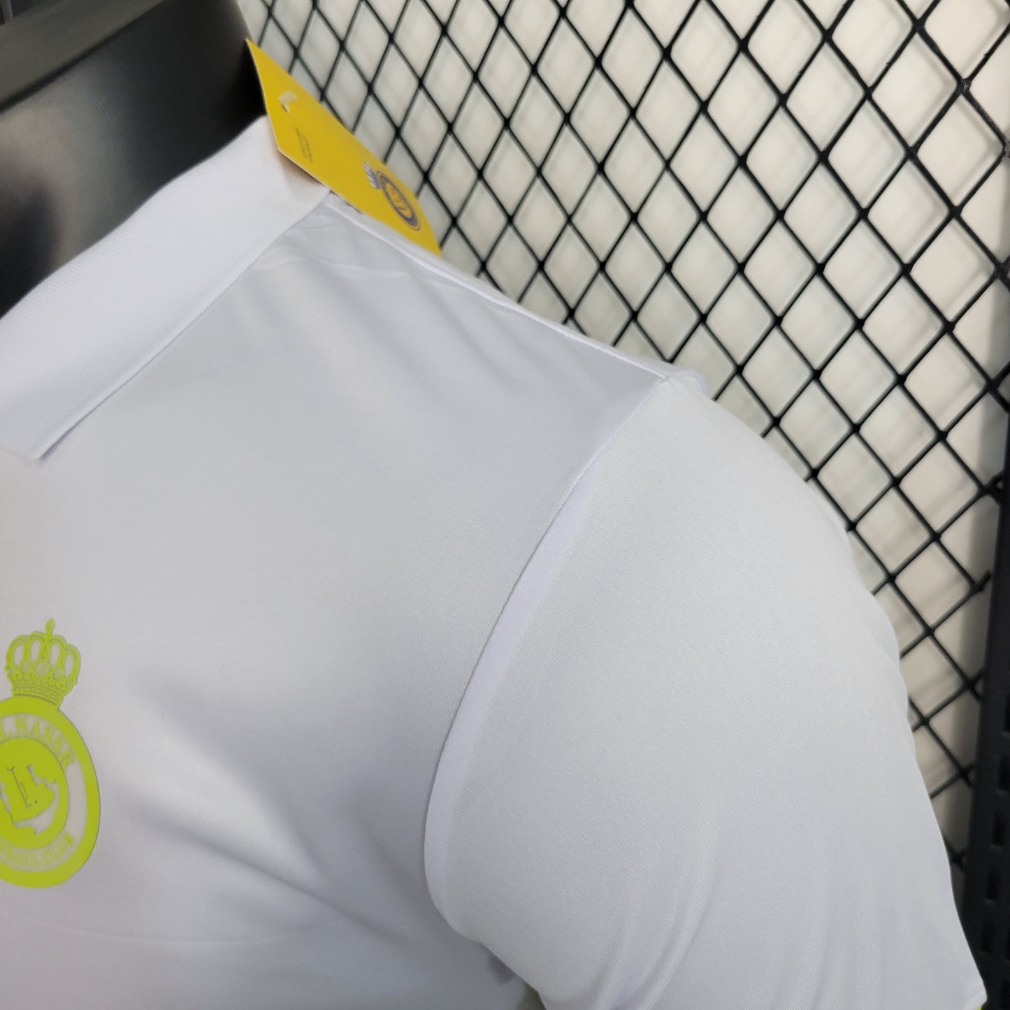 23-24 Al-Nassr FC white POLO size S-XXL | 衬衫 | P4-1 | Betty ali Chinese suppliers