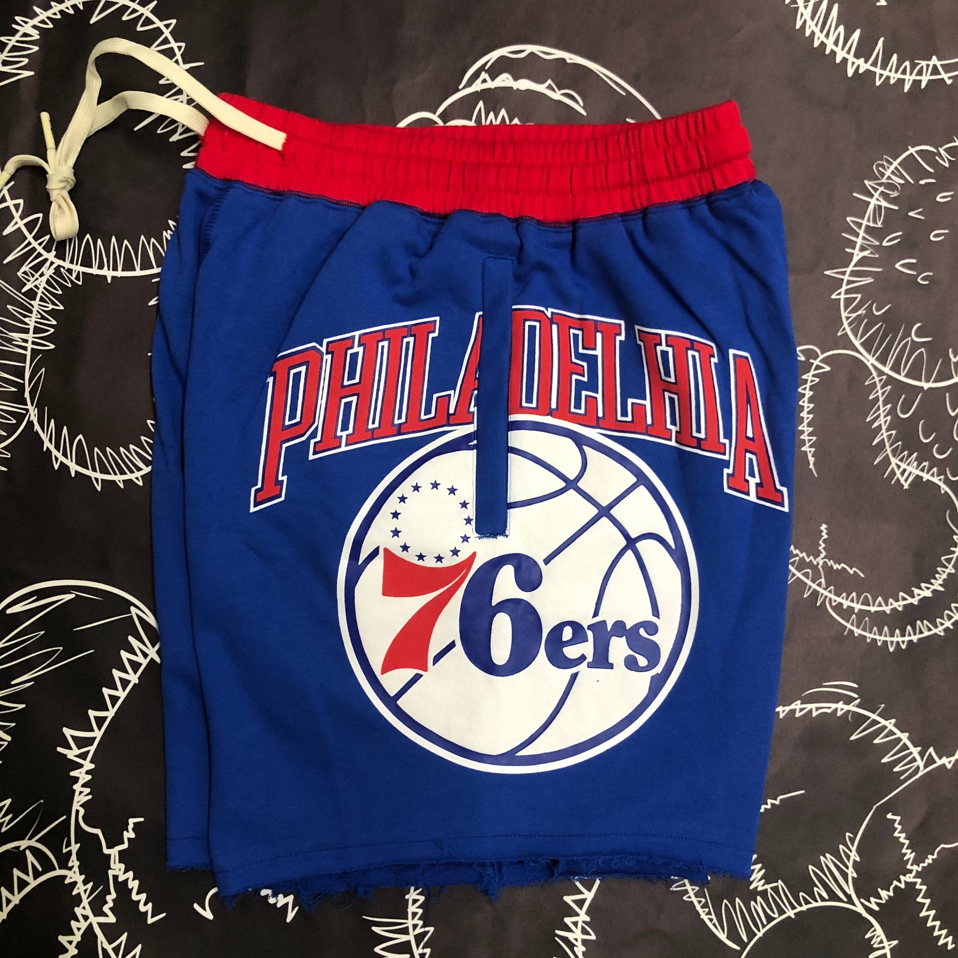 NBA 76ers Cotton Shorts Size S-XXL | 短裤 | NBA | 中国供应商