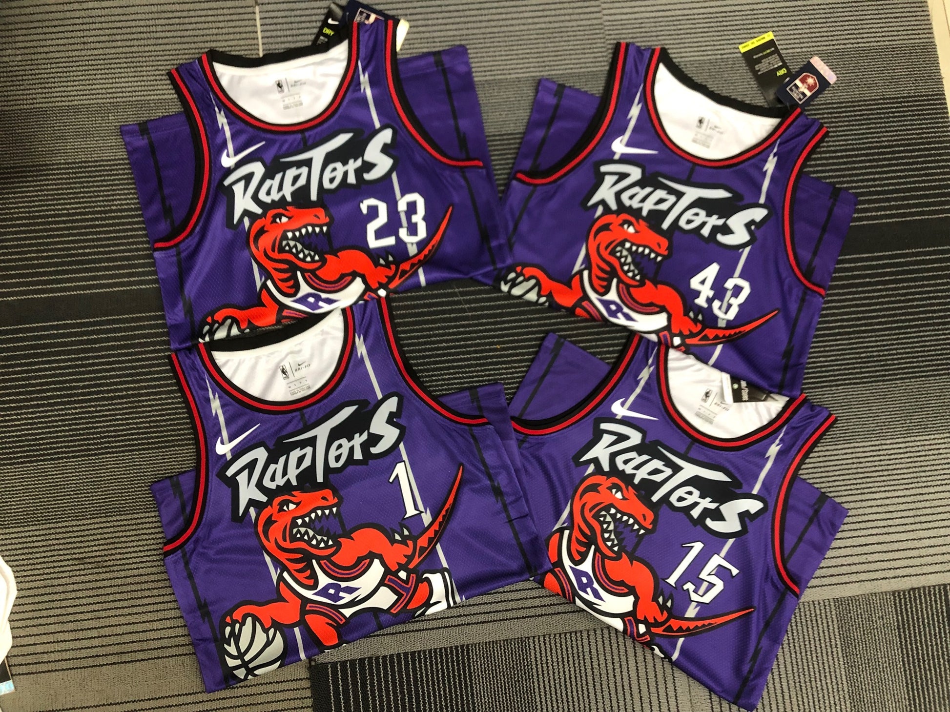 Raptors retro NBA : #23#43#15#1 | NBA | NBA | Betty ali Chinese suppliers