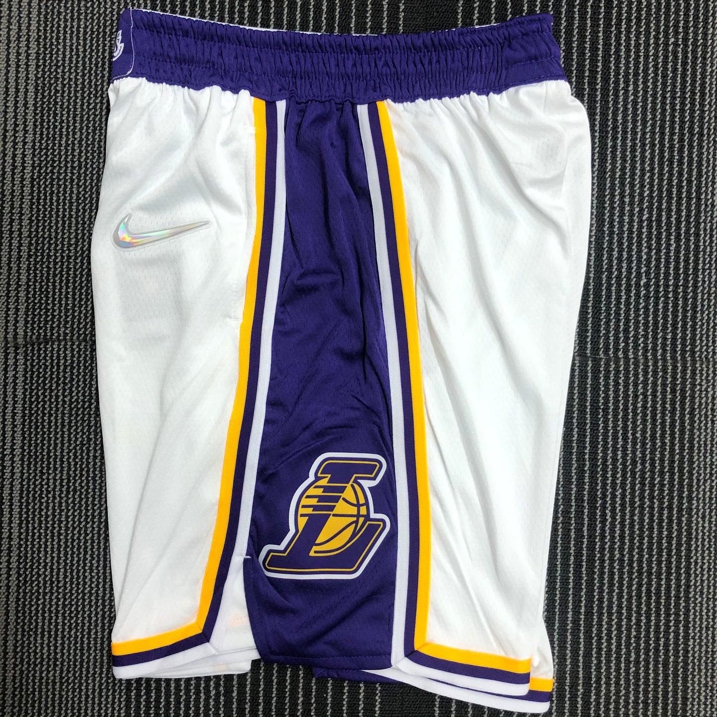 75th Anniversary Lakers White Ball Pants Size S-XXL | 短裤 | NBA | 中国供应商