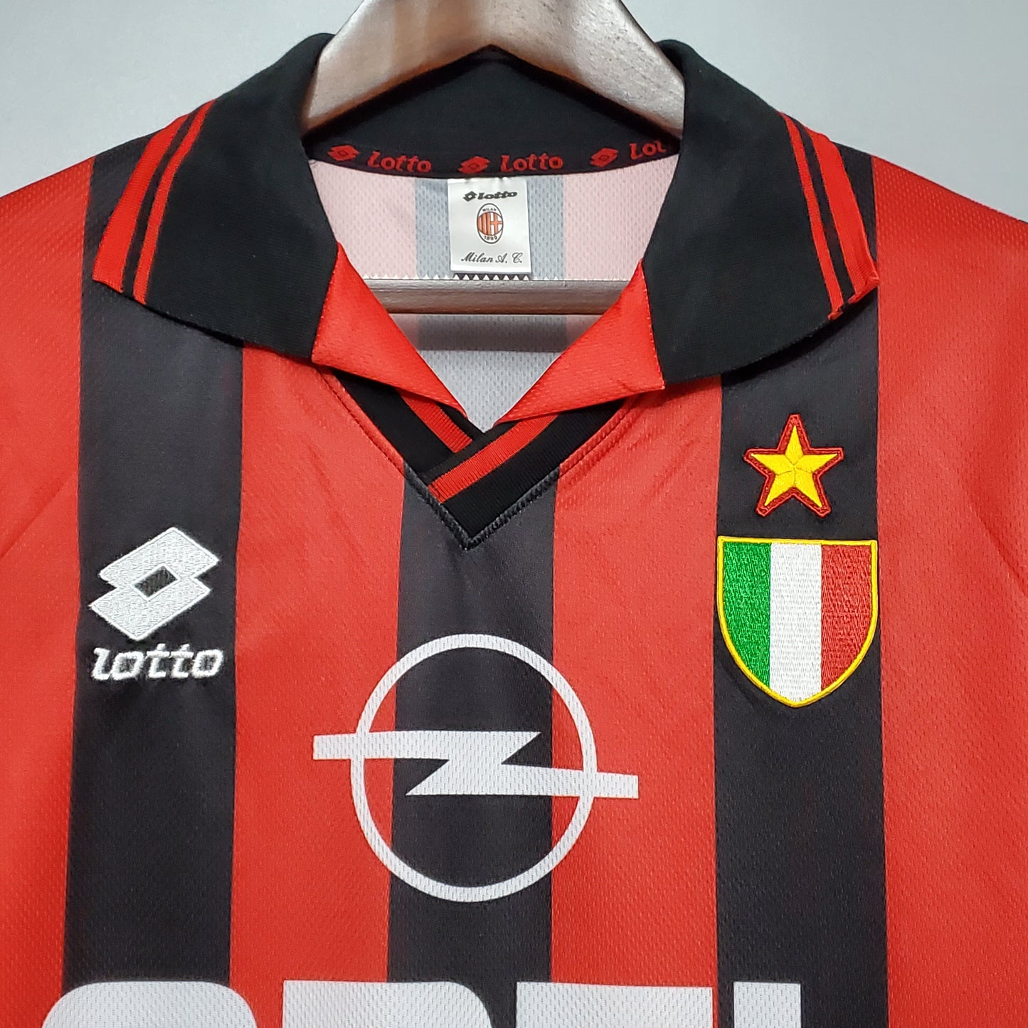 Retro 96/97 AC Milan home S-XXL（Retro） | 复古/Retro | R | Betty ali Chinese suppliers