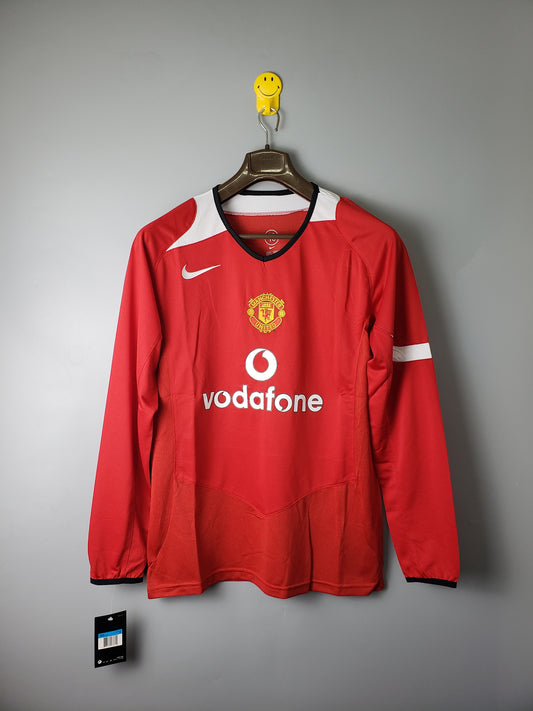 2005 retro M-U home long sleeve（Retro） | 复古/Retro | R1 | Betty ali Chinese suppliers