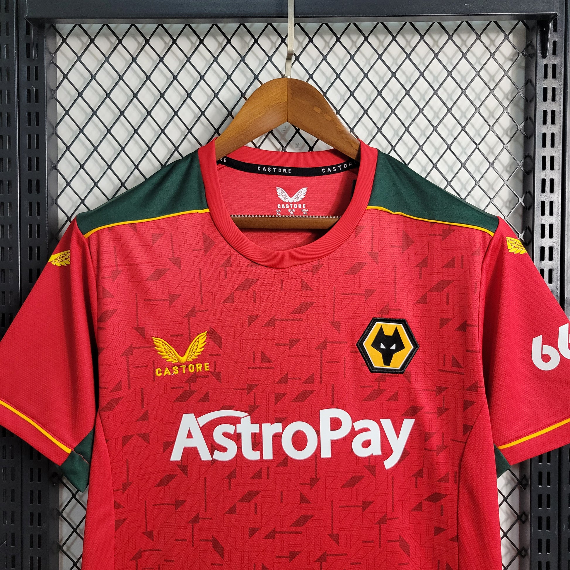 23-24 Wolves Red Size S-XXL(fan version) | 衬衫 | M2-1 | Betty ali Chinese suppliers