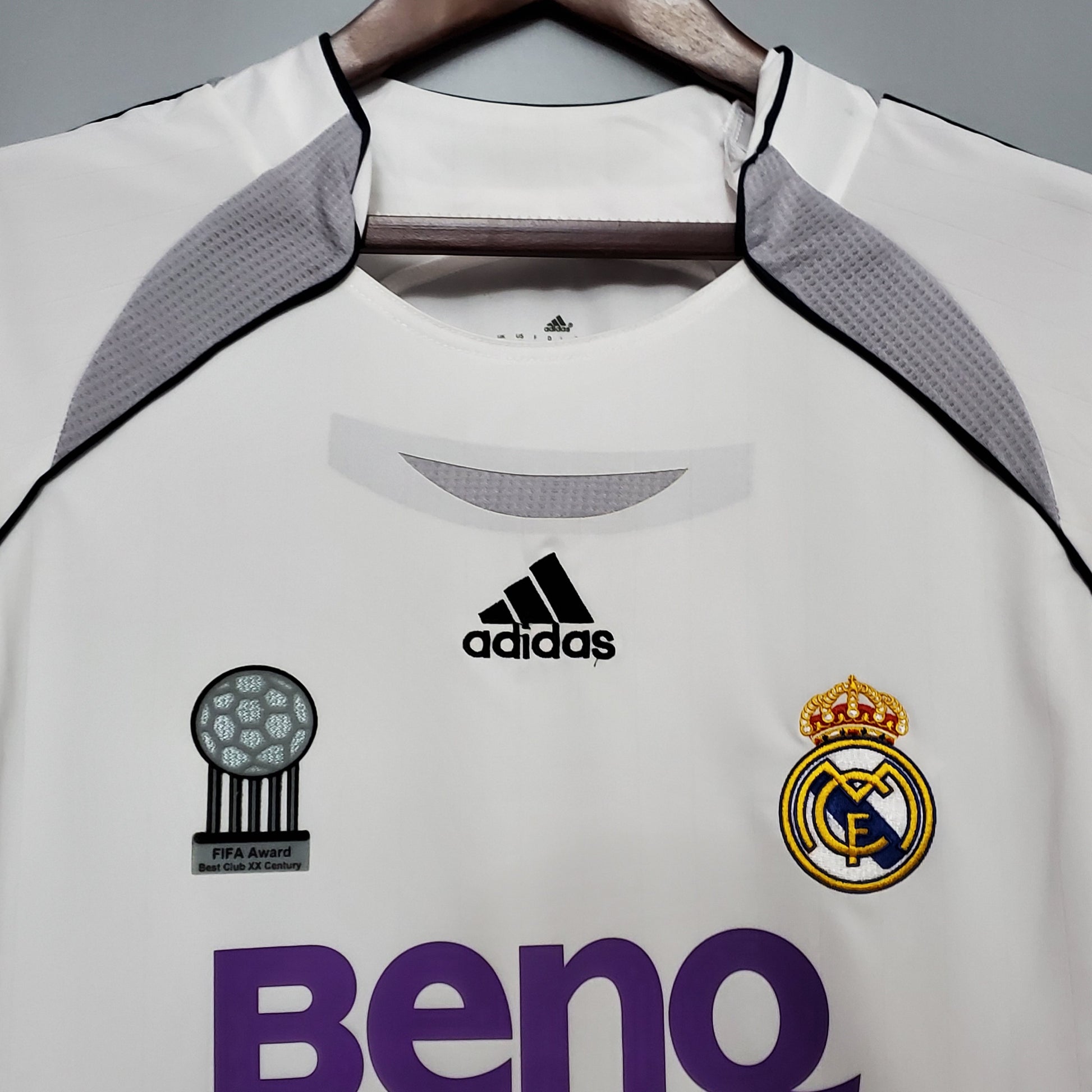 Retro Real Madrid 06/07 home S-XXL（Retro） | 复古/Retro | R | Betty ali Chinese suppliers