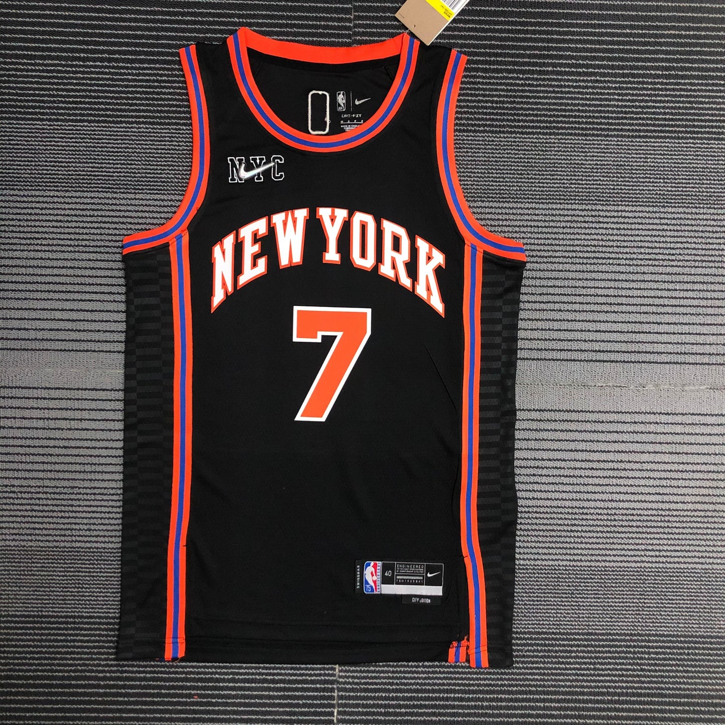 22 season Knicks city version NBA : #4#7#8#9#30 | NBA | NBA | Betty ali Chinese suppliers