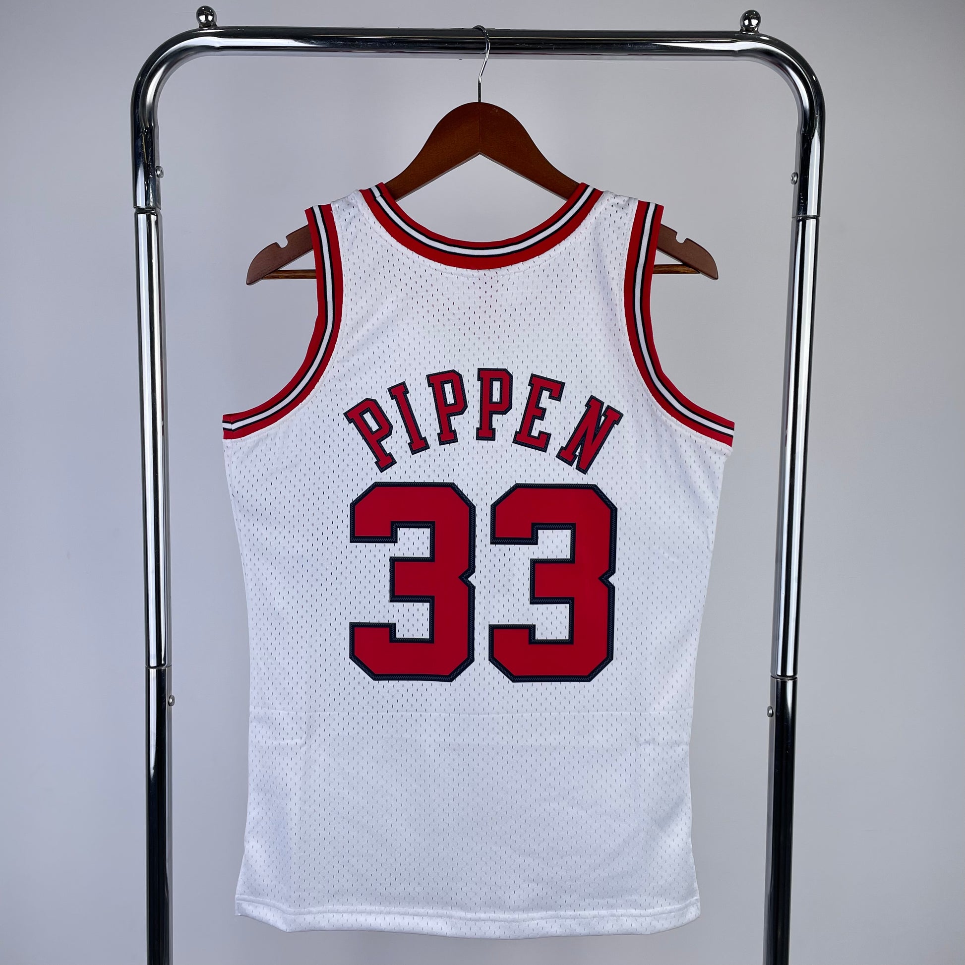 MN hot-pressed retro jersey: SW Bulls 98 season white NBA : #91 #33 #23 | NBA | NBA | Betty ali Chinese suppliers