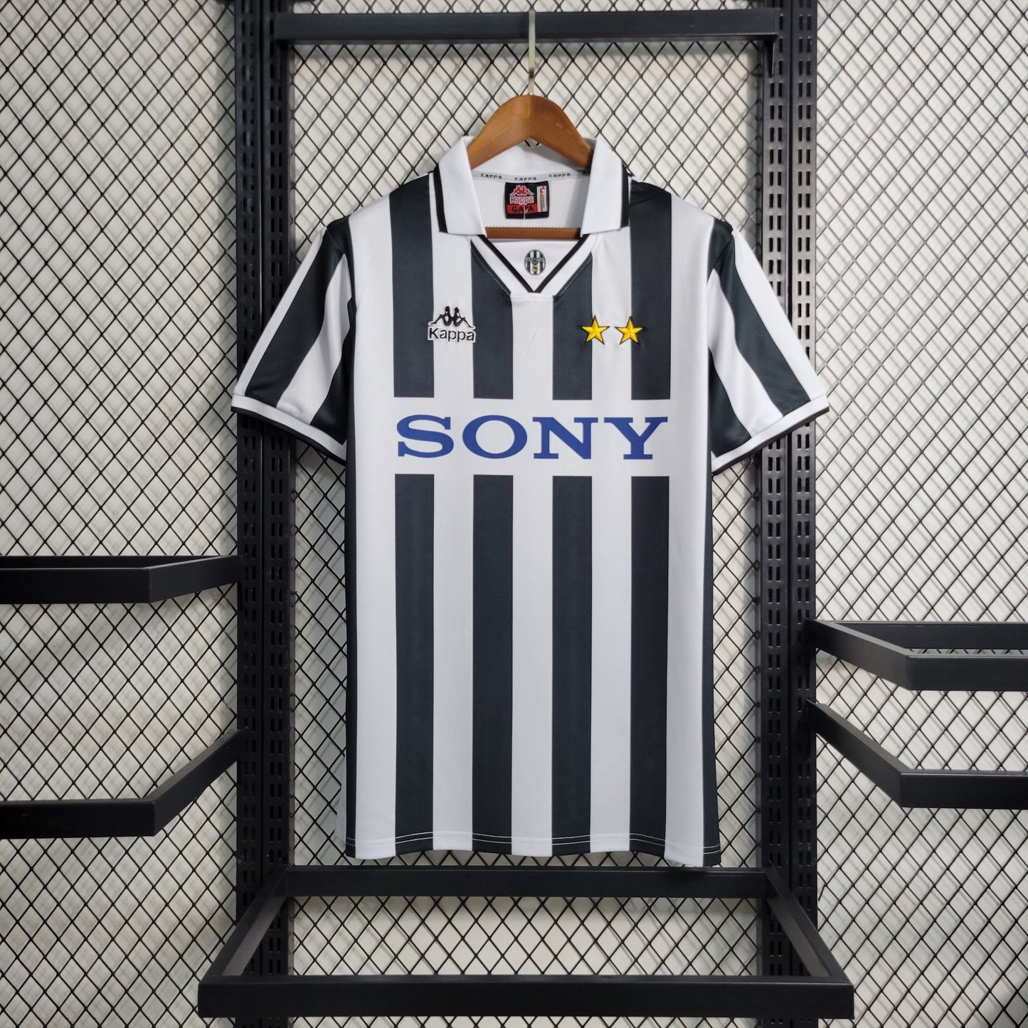 Retro 95-97 Juventus Home Size S-XXL（Retro） | 复古/Retro | M2-2, R | Betty ali Chinese suppliers