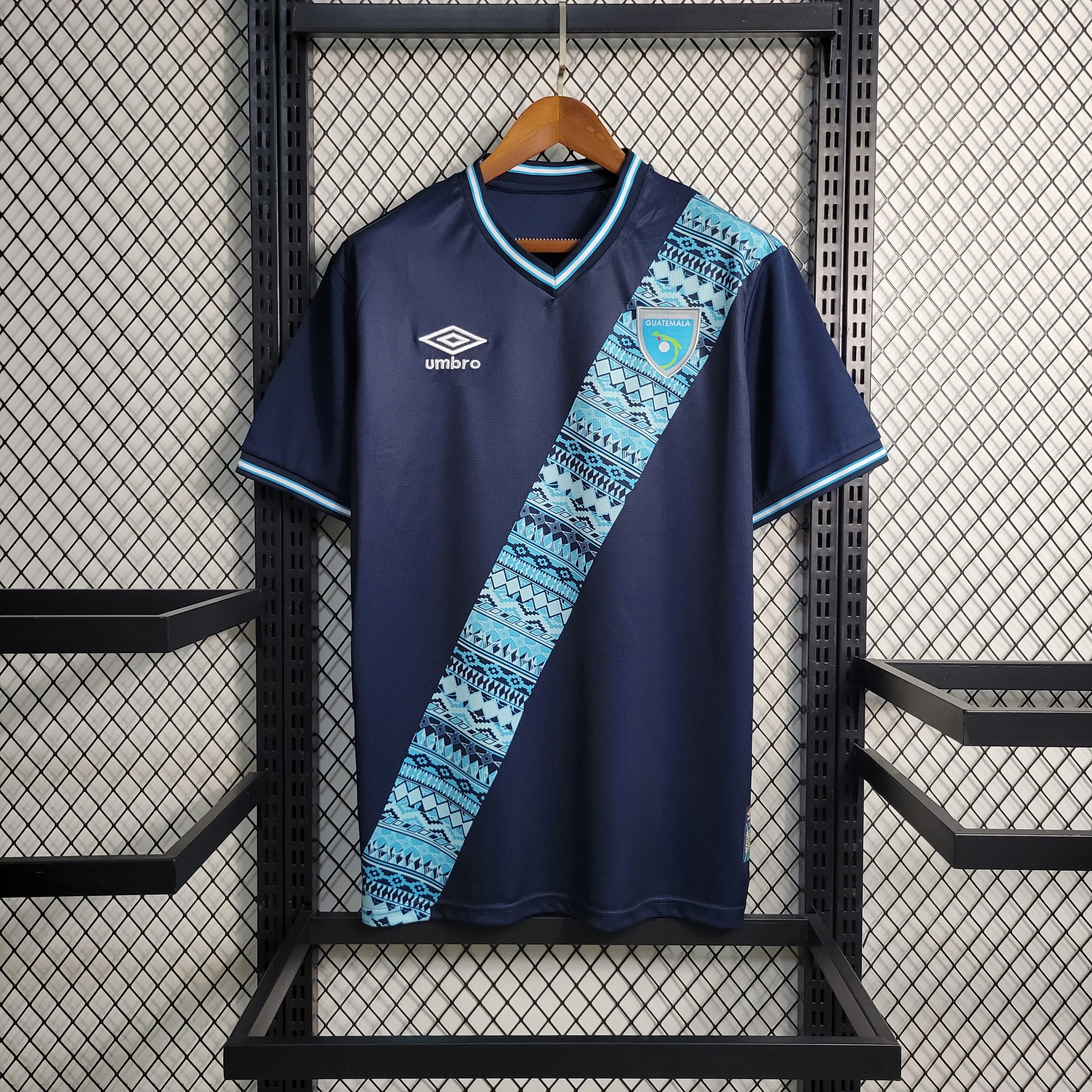 23-24 White Guatemala Away S-XXL（Men's Fan Edition） | 衬衫 | M5-1 | Betty ali Chinese suppliers