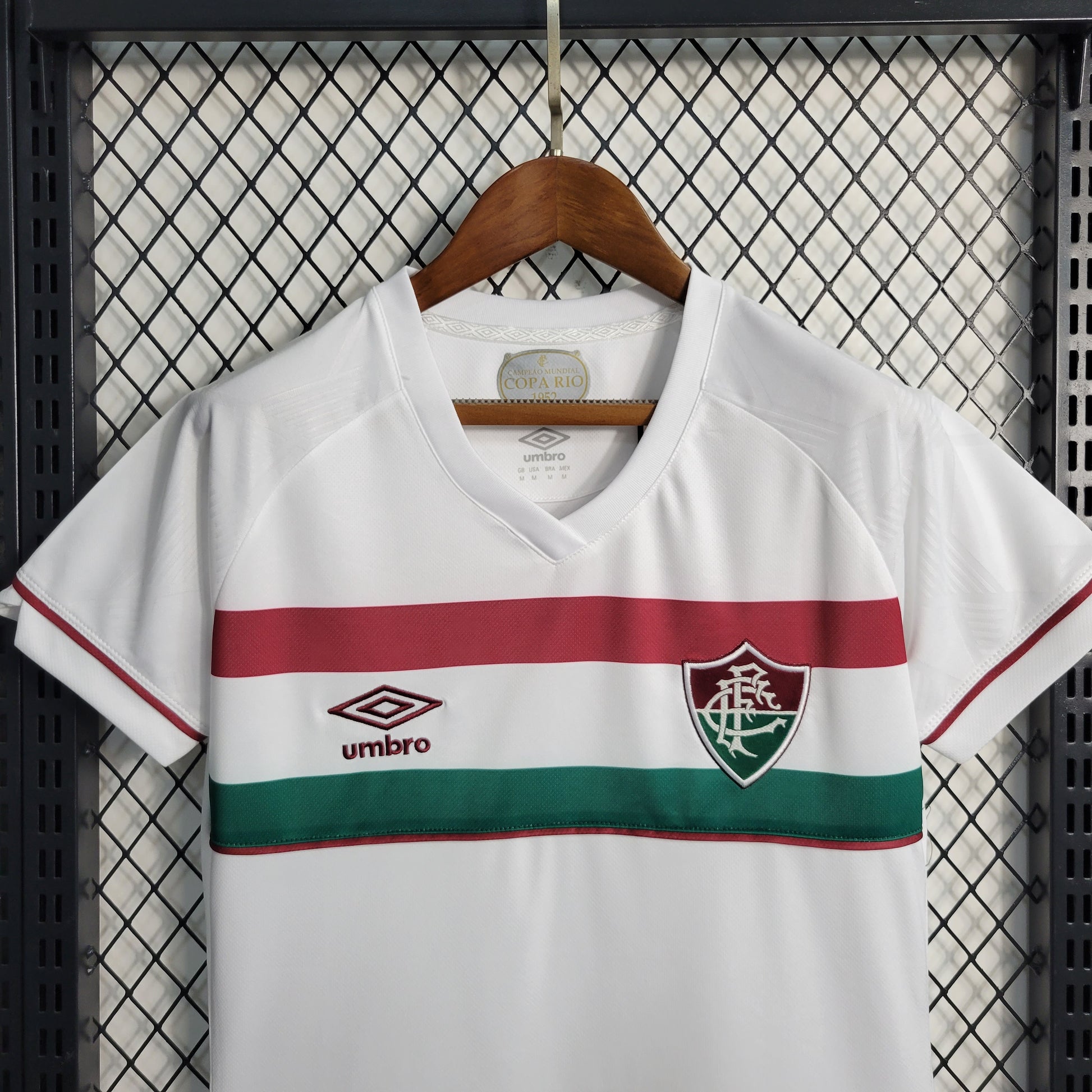 23-24 Women's Fluminense away size S-XXL（Ladies' Fan Version） | 衬衫 | M1-1 | Betty ali Chinese suppliers