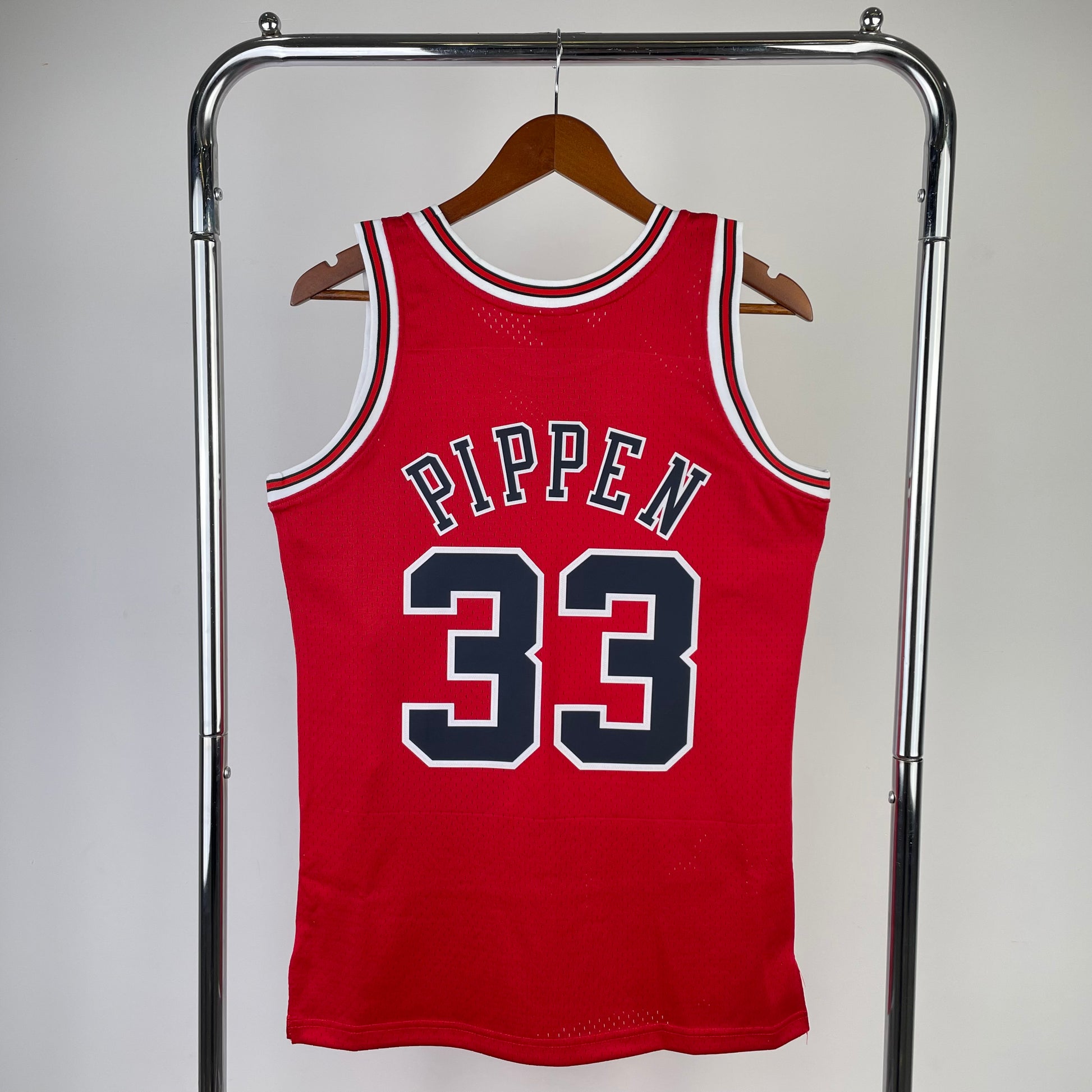 MN hot-pressed retro jersey: SW Bulls 98 season red NBA : #91 #33 #23 | NBA | NBA | Betty ali Chinese suppliers