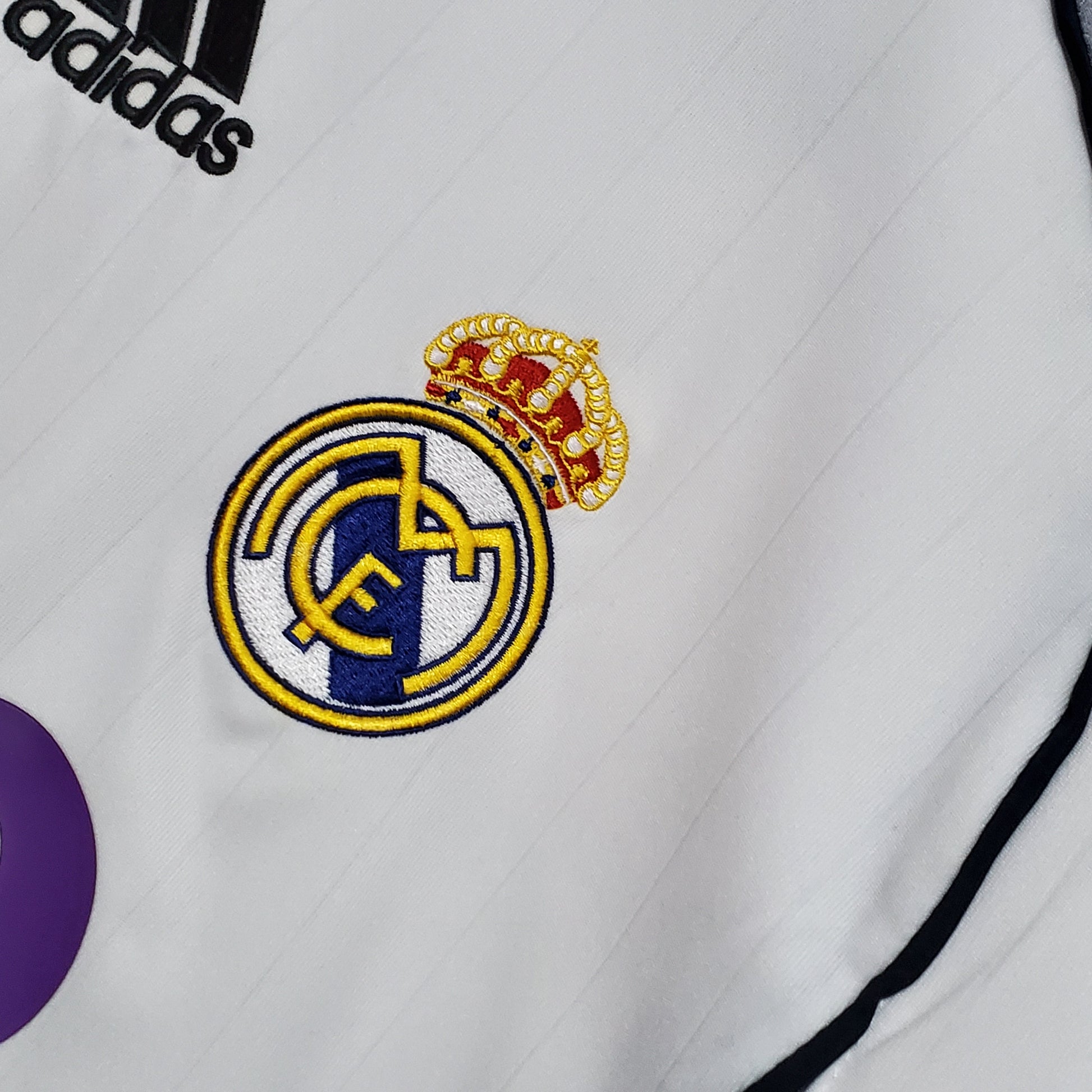 Retro Real Madrid Long sleeve 06/07 home S-XXL（Retro） | 复古/Retro | R | Betty ali Chinese suppliers