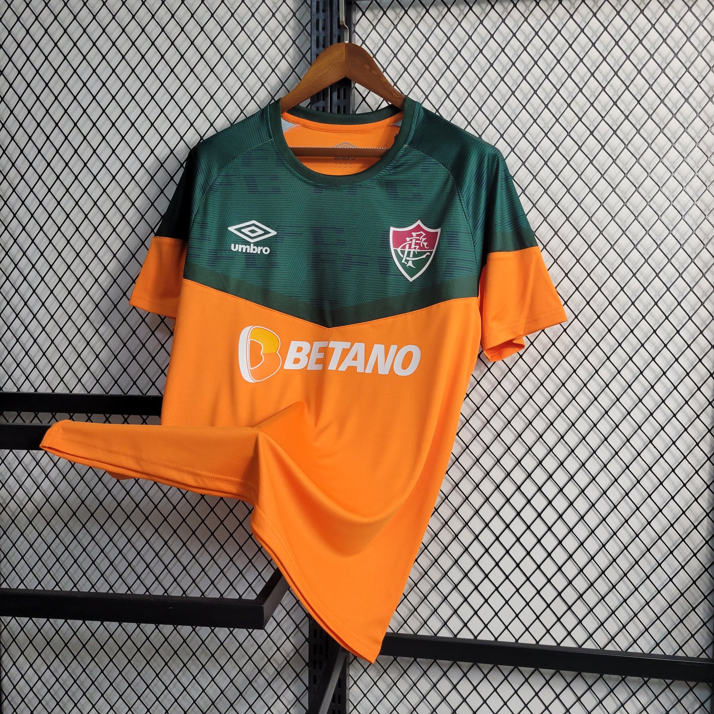 23-24 Fluminense orange training suit size S-XXL（Men's Fan Edition） | 衬衫 | M1-1 | Betty ali Chinese suppliers