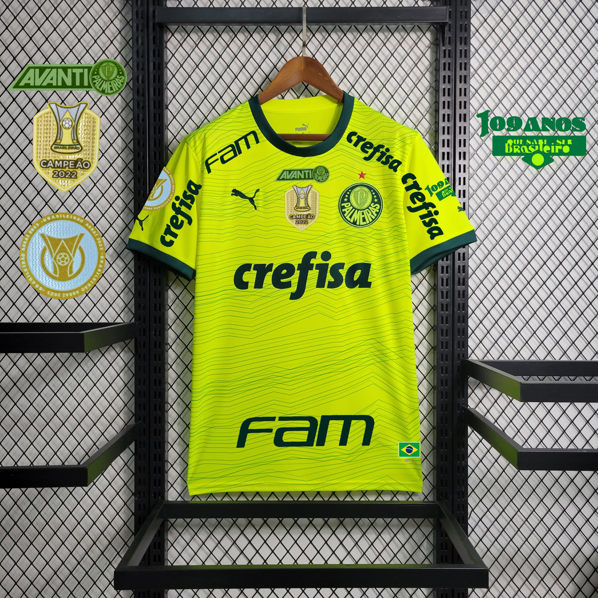 23-24 Palmeiras II away All sponsors+patches | 衬衫 | M1-1 | Betty ali Chinese suppliers