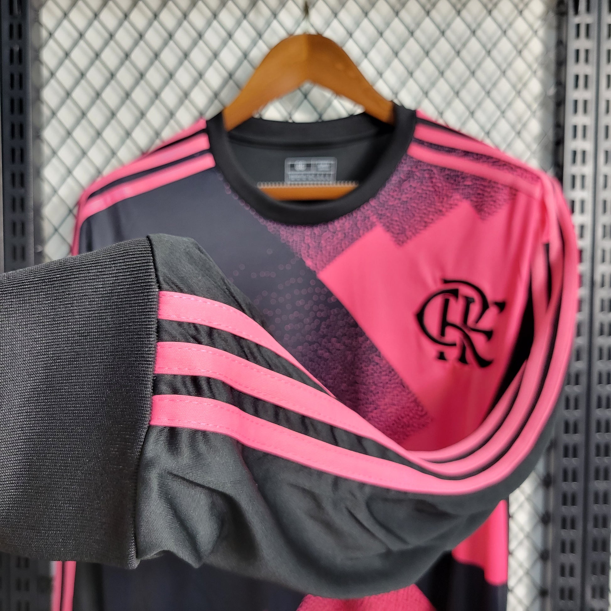 23-24 Flamengo Pink Long Sleeve Size S-XXL | 复古/Retro | M1-1 | Betty ali Chinese suppliers