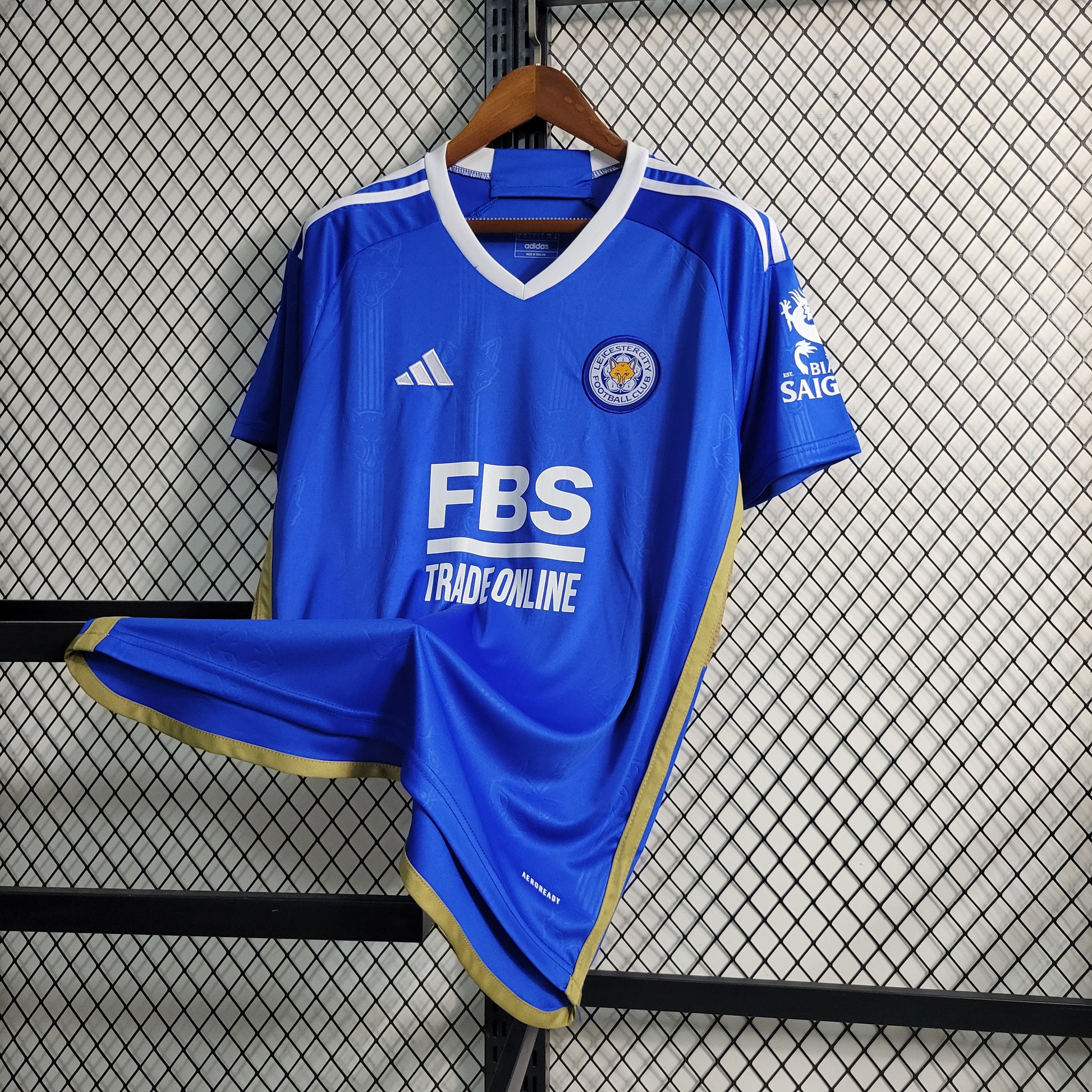 23-24 Leicester City Home Size S-4XL(fan version) | 衬衫 | M2-1 | Betty ali Chinese suppliers