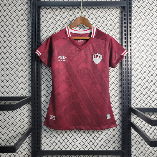 23-24 Women's Fluminense 2 away size S-XXL（Ladies' Fan Version） | 衬衫 | Betty ali Chinese suppliers