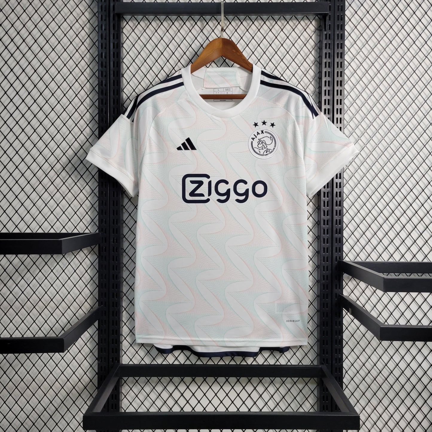 23-24 Ajax away size S-4XL（Men's Fan Edition） | 衬衫 | M2-10 | Betty ali Chinese suppliers