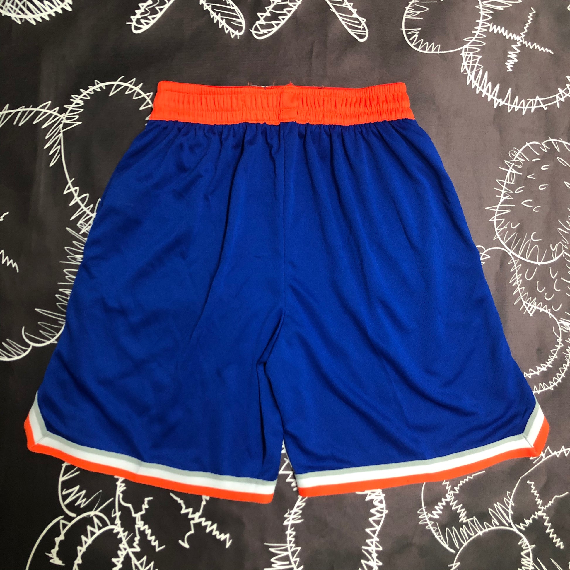 Knicks blue shorts（NBA）Size S-XXL | 短裤 | NBA | 中国供应商