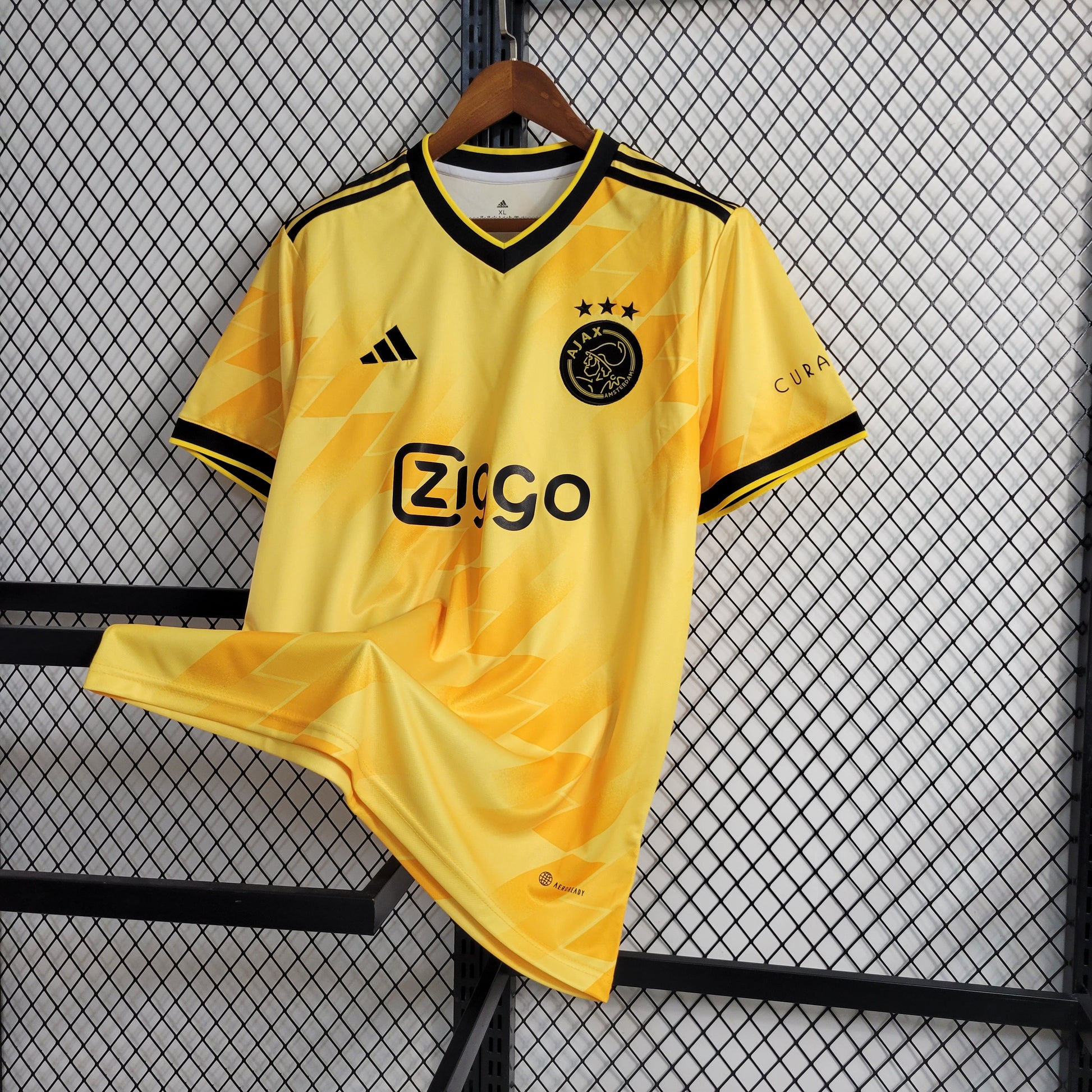 23-24 Ajax Yellow Size S-XXL（Men's Fan Edition） | 衬衫 | M2-1 | Betty ali Chinese suppliers