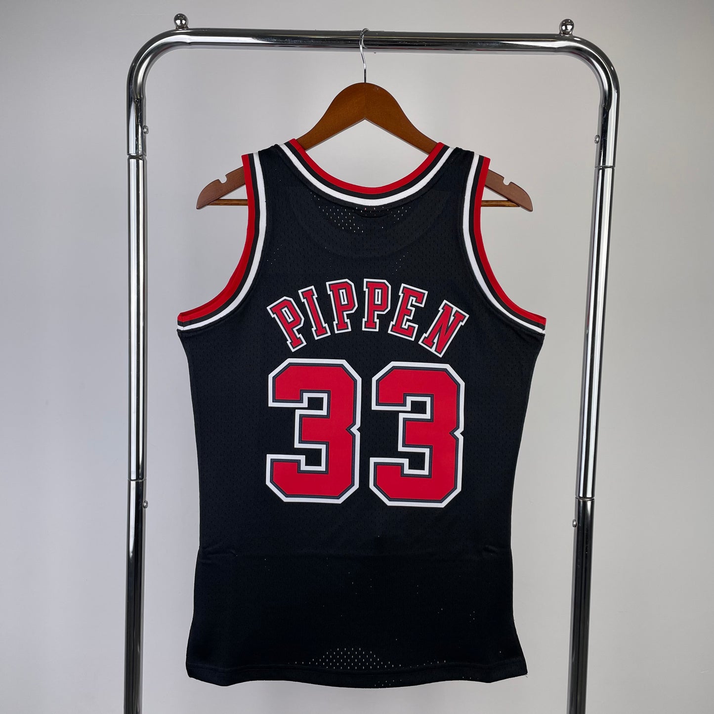 MN heat-pressed retro jersey: SW Bulls 98 season black NBA : #91 #33 #23 | NBA | NBA | Betty ali Chinese suppliers