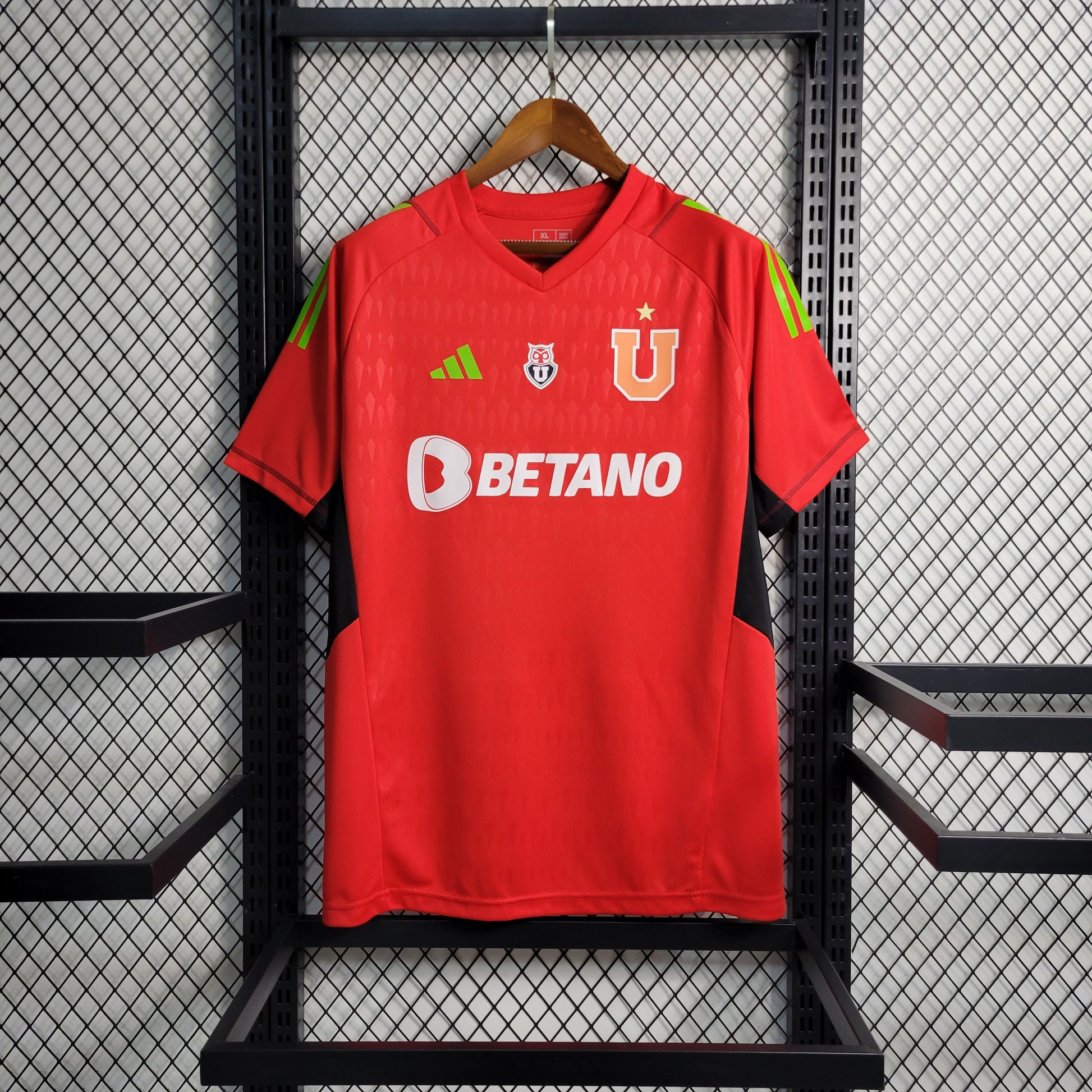 23-24 Chilean University Red Goalkeeper Size S-XXL（Men's Fan Edition） | 衬衫 | M2-1 | Betty ali Chinese suppliers