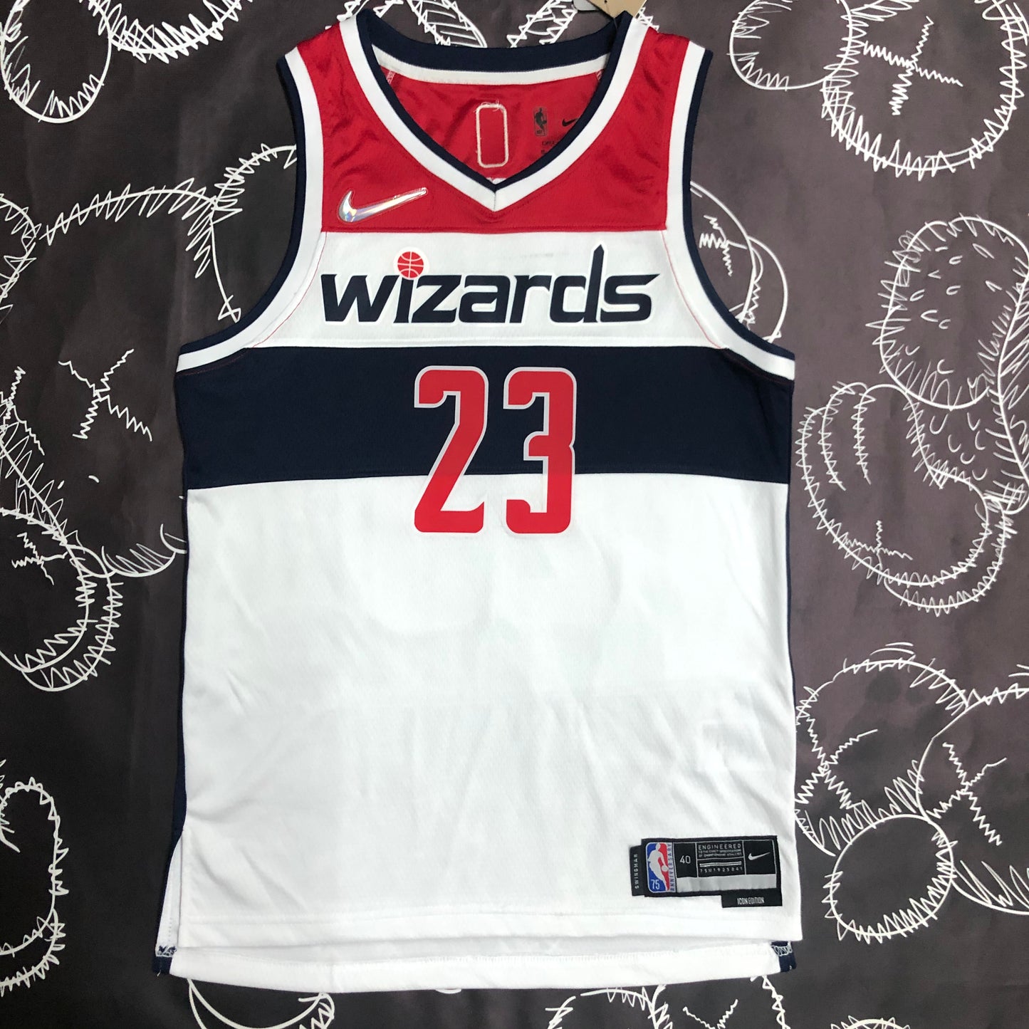 75th Anniversary Wizards No. 23 Jordan NBA : #23 | NBA | NBA | Betty ali Chinese suppliers