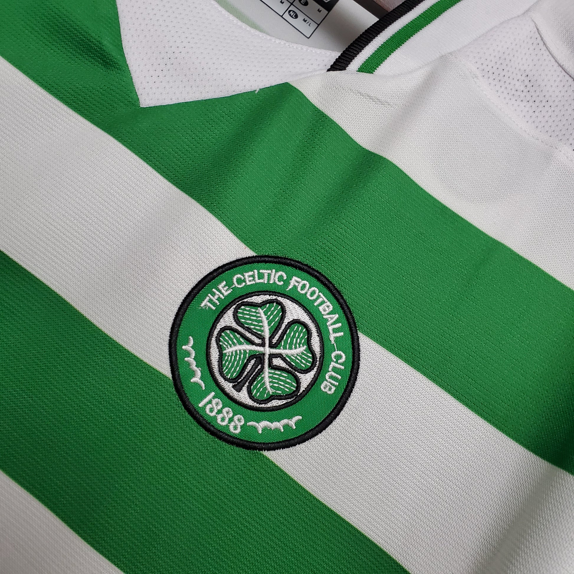 Retro 01/03 Celtic home S-XXL（Men's Fan Edition） | 衬衫 | M | Betty ali Chinese suppliers