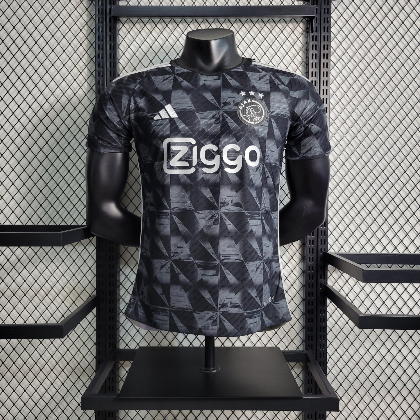 23-24 Player Ajax Black Size S-XXL | 衬衫 | M2-1 | Betty ali Chinese suppliers