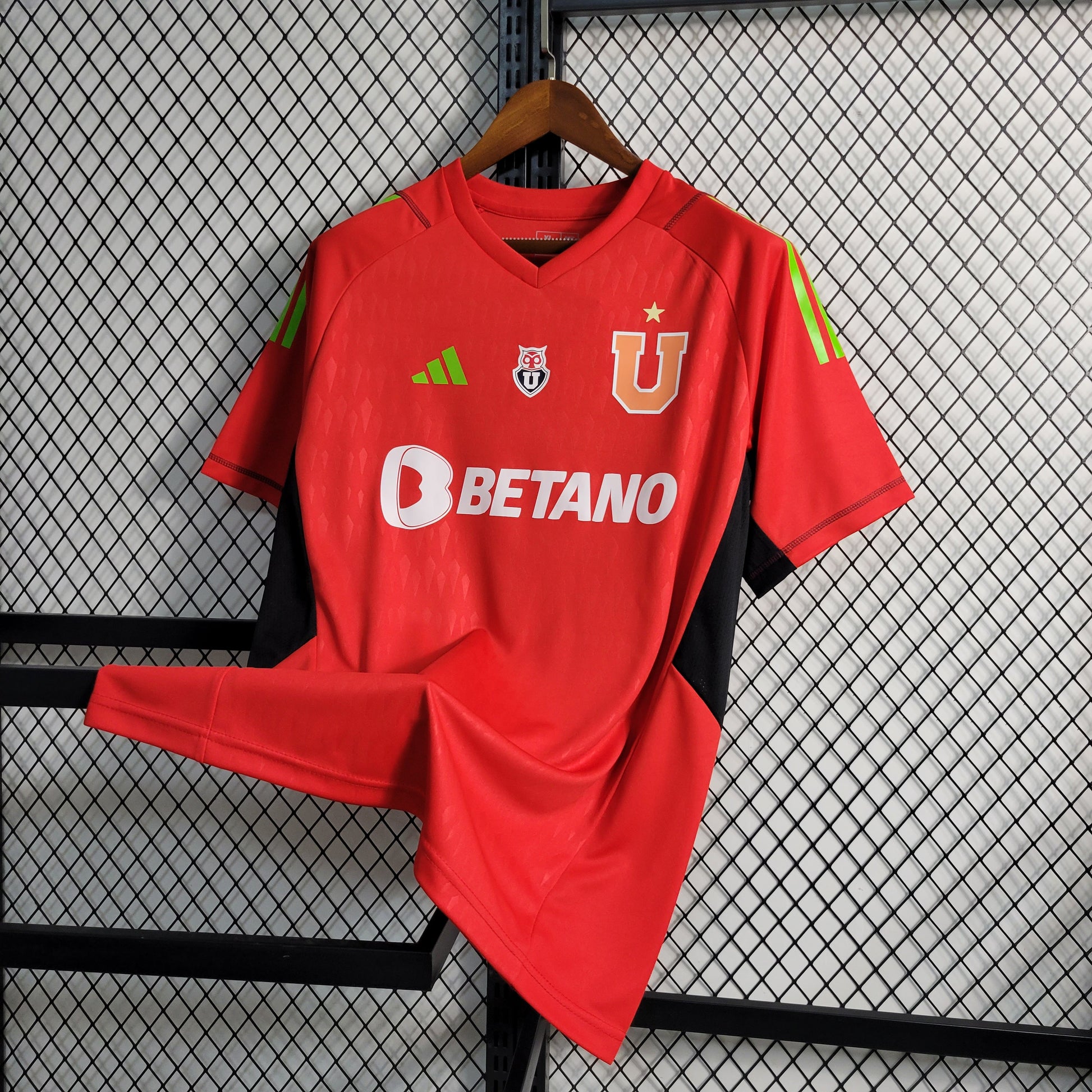 23-24 Chilean University Red Goalkeeper Size S-XXL（Men's Fan Edition） | 衬衫 | M2-1 | Betty ali Chinese suppliers