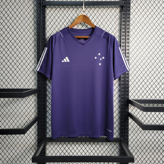 23-24 Cruzeiro Purple Training Suit Size S-4XL（Men's Fan Edition） | 衬衫 | M1-1 | Betty ali Chinese suppliers