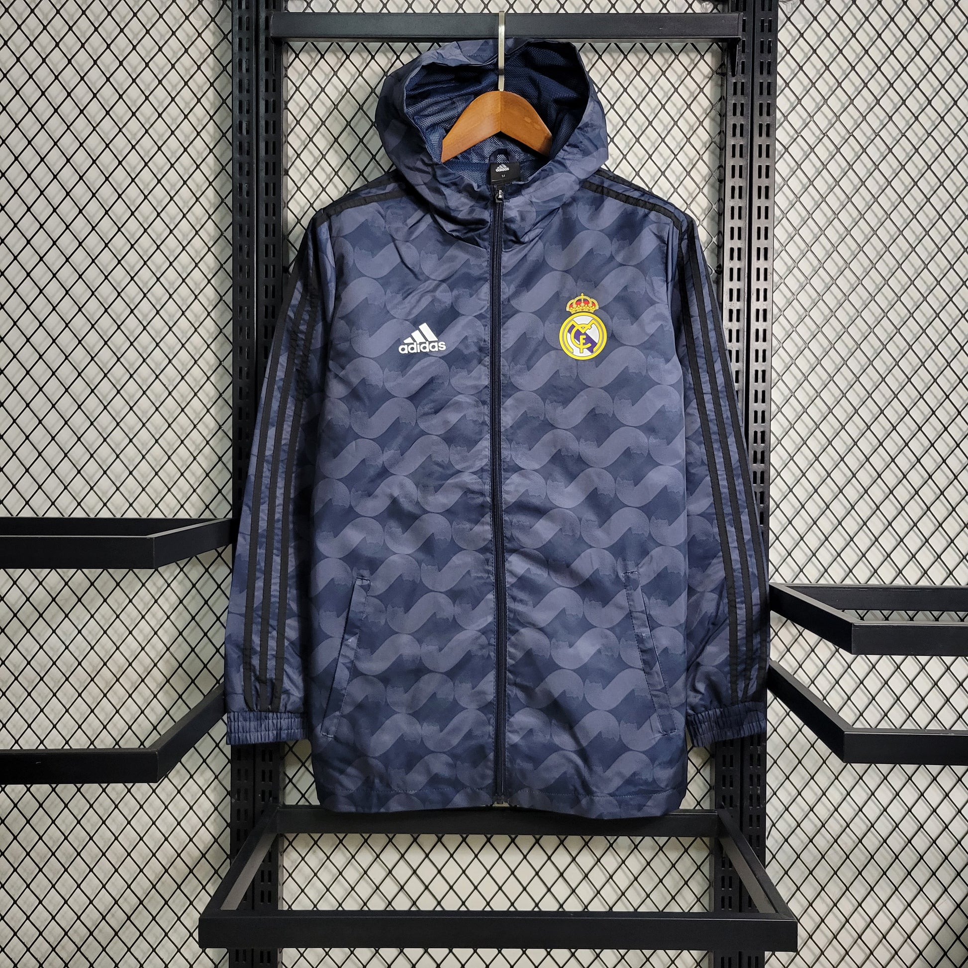 23-24 Windbreaker Real Madrid away size S-XXL | M2-3, M2-6 | 中国供应商