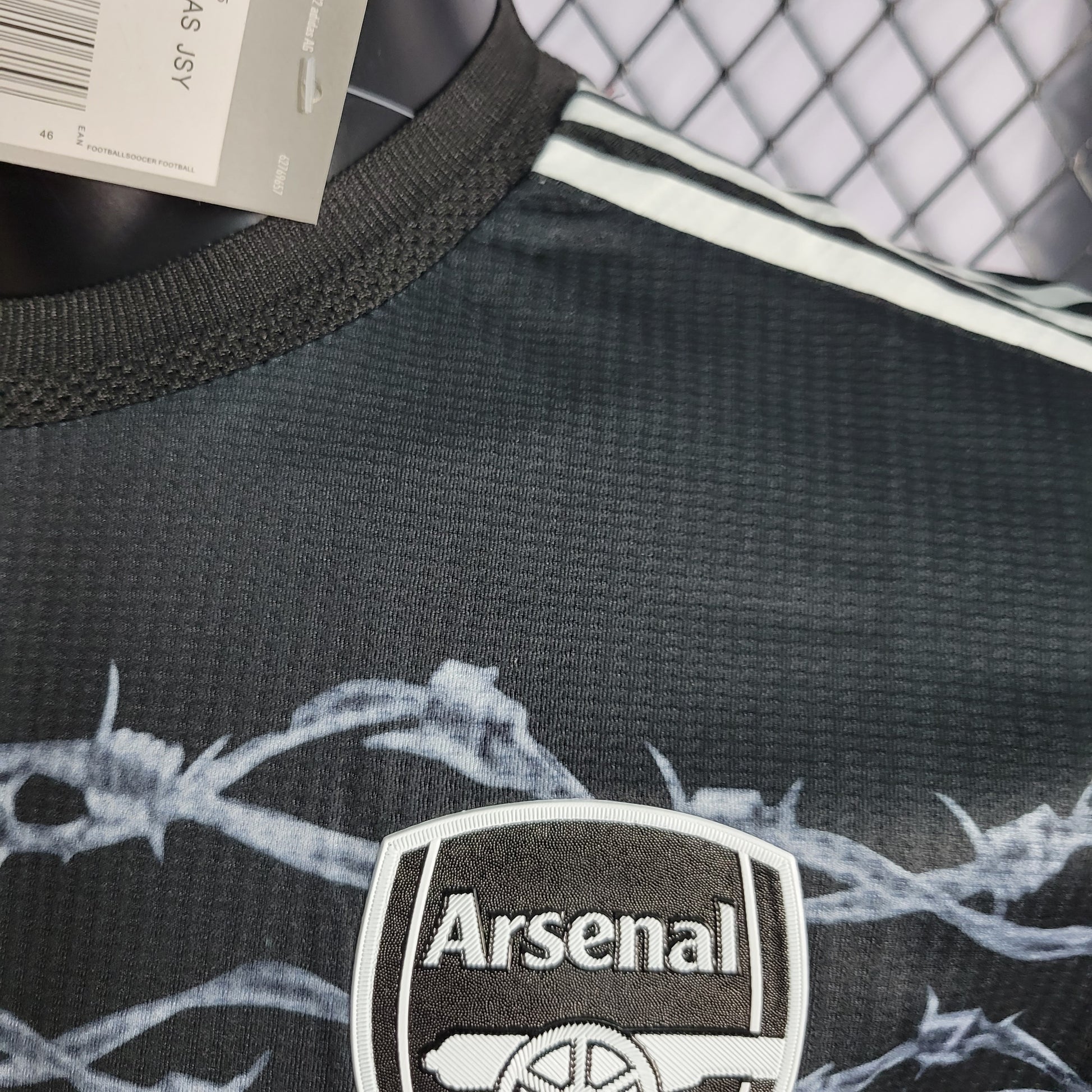 22/23 Players Arsenal Training Suit Black Size S-XXL（Men's Fan Edition） | 衬衫 | M2-1 | Betty ali Chinese suppliers