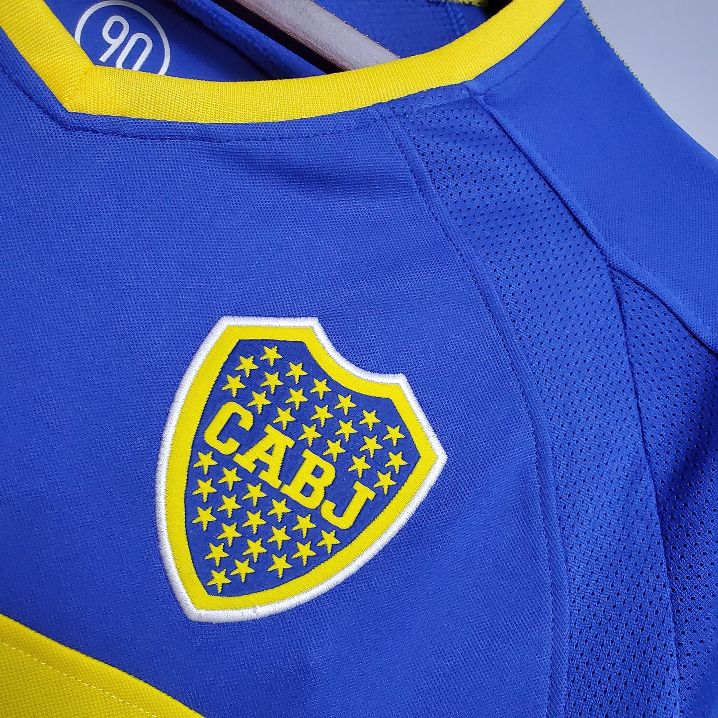 Retro Long Sleeve Boca Juniors 03/04 home S-XXL（Retro） | 复古/Retro | R1 | Betty ali Chinese suppliers