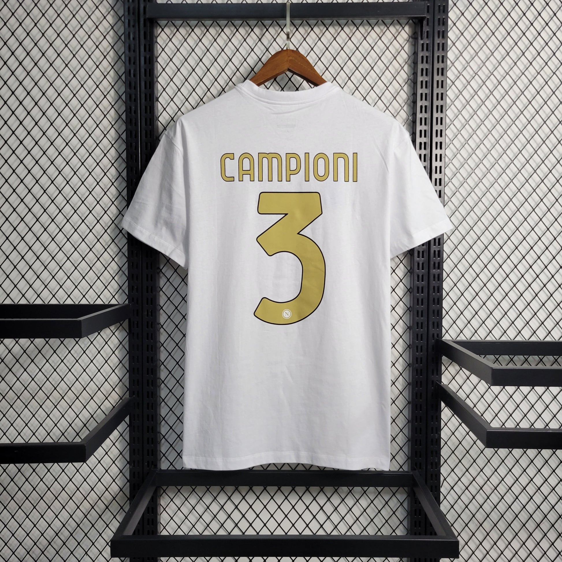 23-24 Naples Champions T-shirt Size S-XXL（Men's Fan Edition） | 衬衫 | M2-2 | Betty ali Chinese suppliers