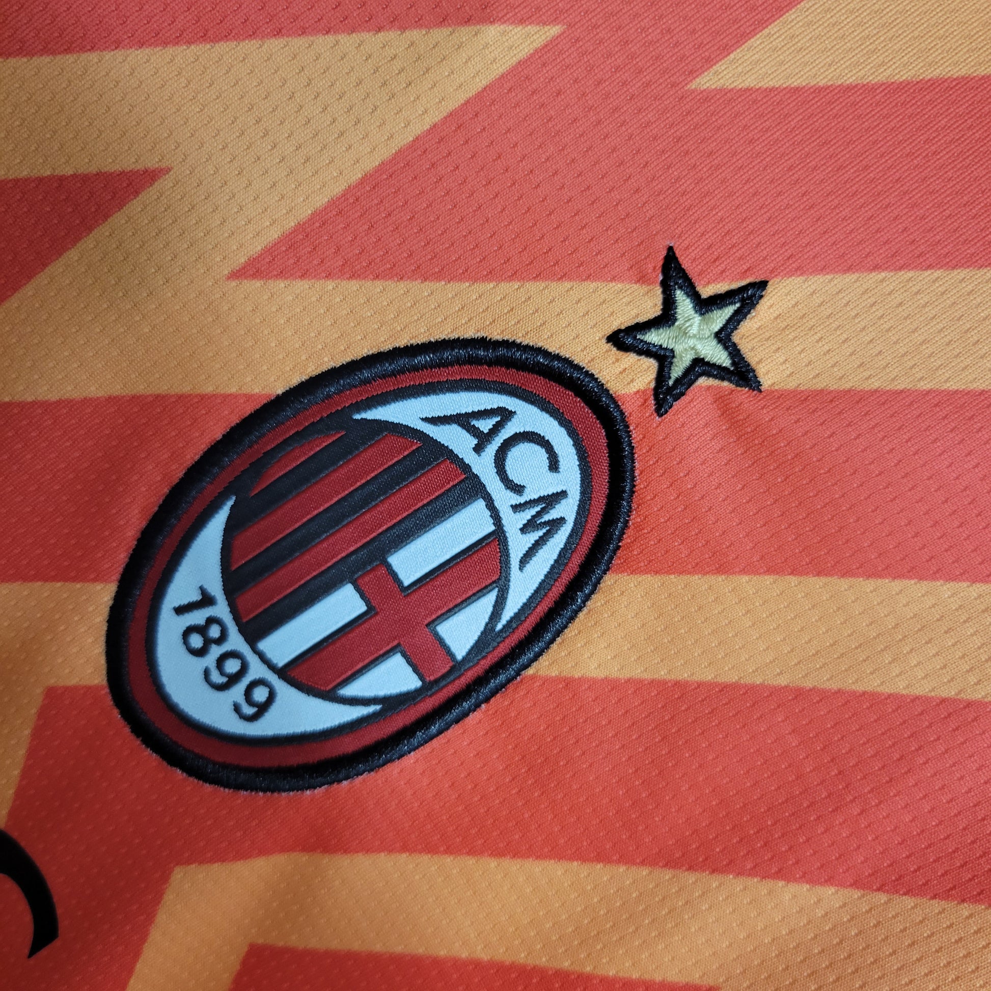 23-24 AC Milan Goalkeeper Orange Size S-XXL （fan version） | 衬衫 | M2-2 | Betty ali Chinese suppliers