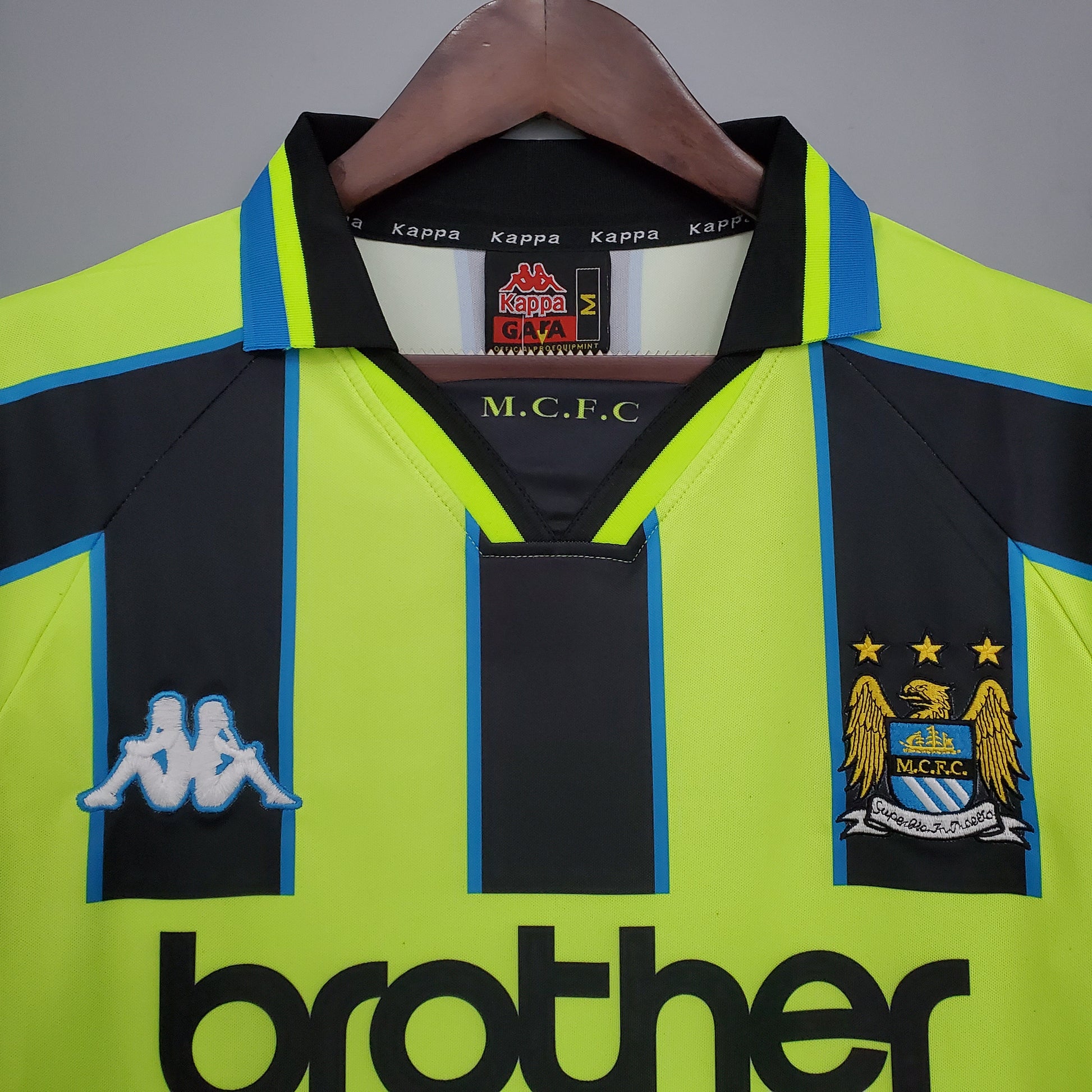 Retro Manchester City 98/99 away S-XXL | 复古/Retro | R | Betty ali Chinese suppliers