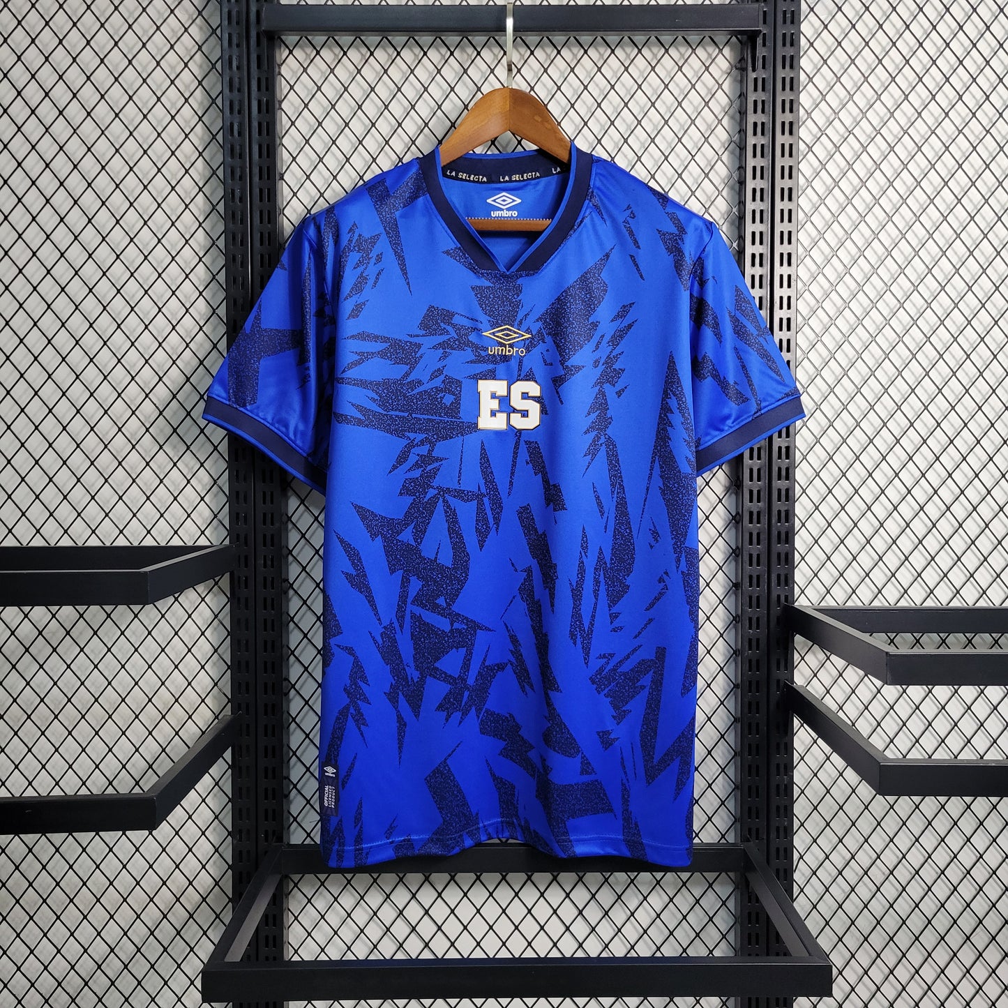 23-24 El Salvador Home Size S-XXL（Men's Fan Edition） | 衬衫 | M5-1 | Betty ali Chinese suppliers