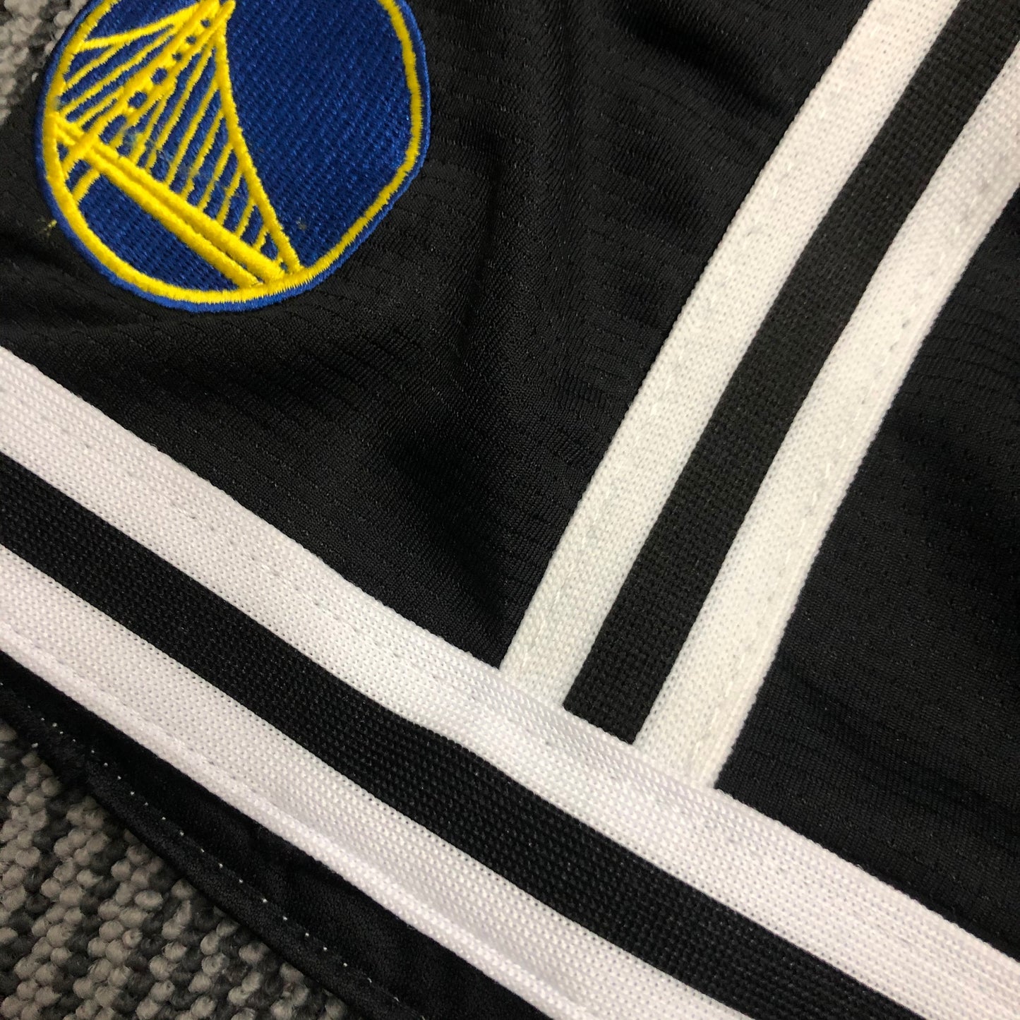 2202 American Training Shorts: Warriors Black Size S-XXL | 短裤 | NBA | 中国供应商