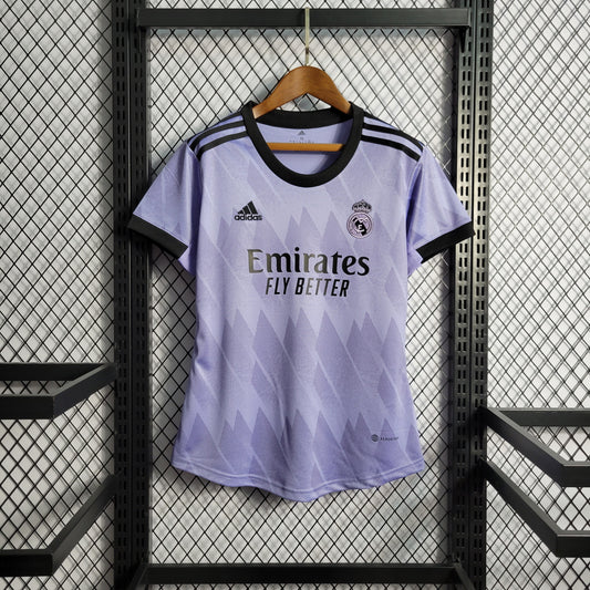 22/23 Womens Real Madrid Away Sizes S-XL（Ladies' Fan Version） | 衬衫 | M2-3 | Betty ali Chinese suppliers