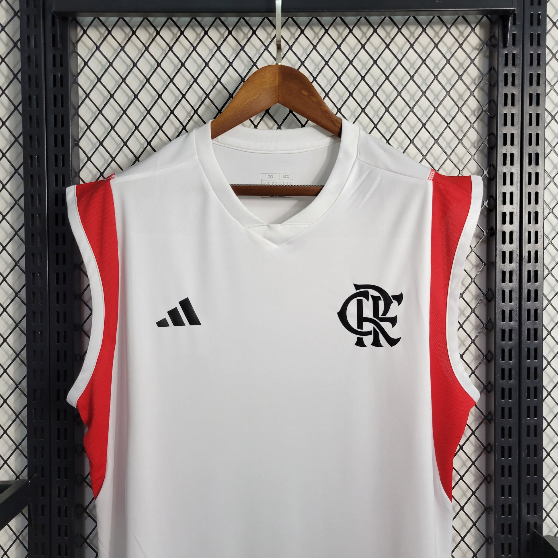 23-24 Flamengo Training Suit White Tank Top Size S-4XL | 衬衫 | M1-1 | Betty ali Chinese suppliers