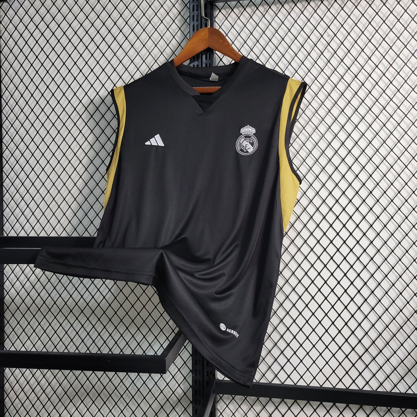 23-24 Real Madrid Black Training Vest Size S-XXL | 衬衫 | M2-3 | Betty ali Chinese suppliers