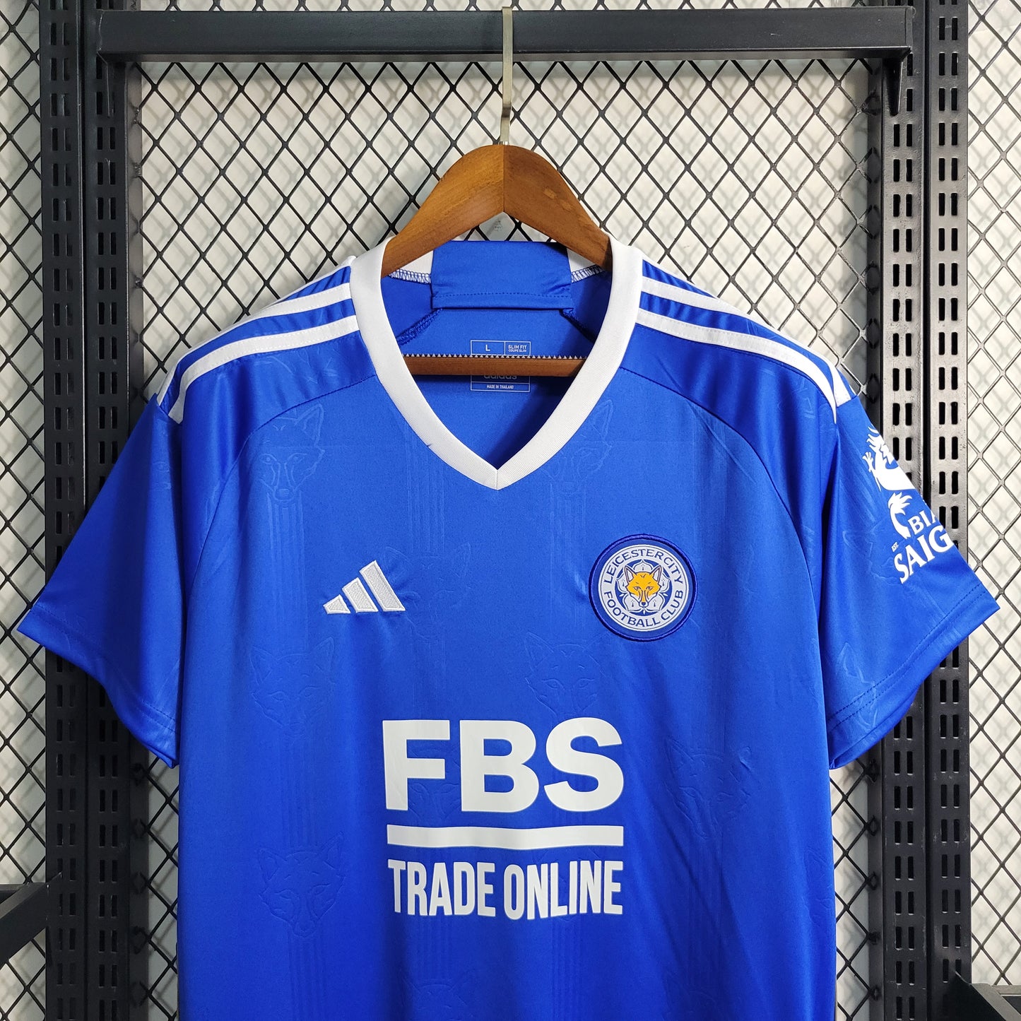 23-24 Leicester City Home Size S-4XL(fan version) | 衬衫 | M2-1 | Betty ali Chinese suppliers