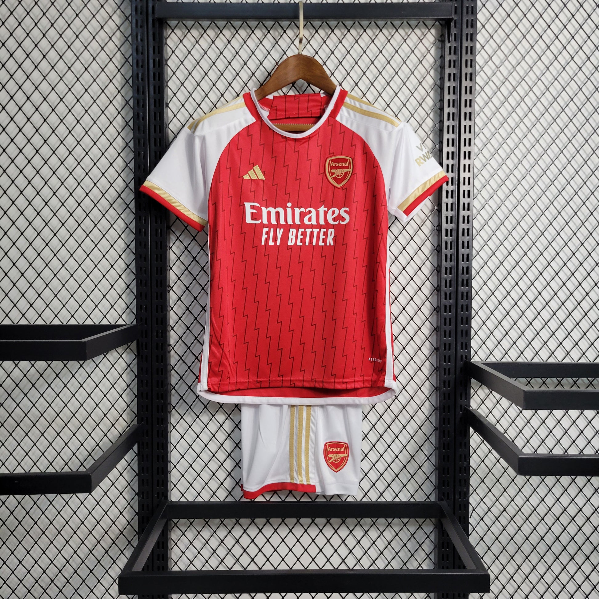 23-24 kids Arsenal Home Size 16-28 | 儿童套装 | M2-1 | 中国供应商