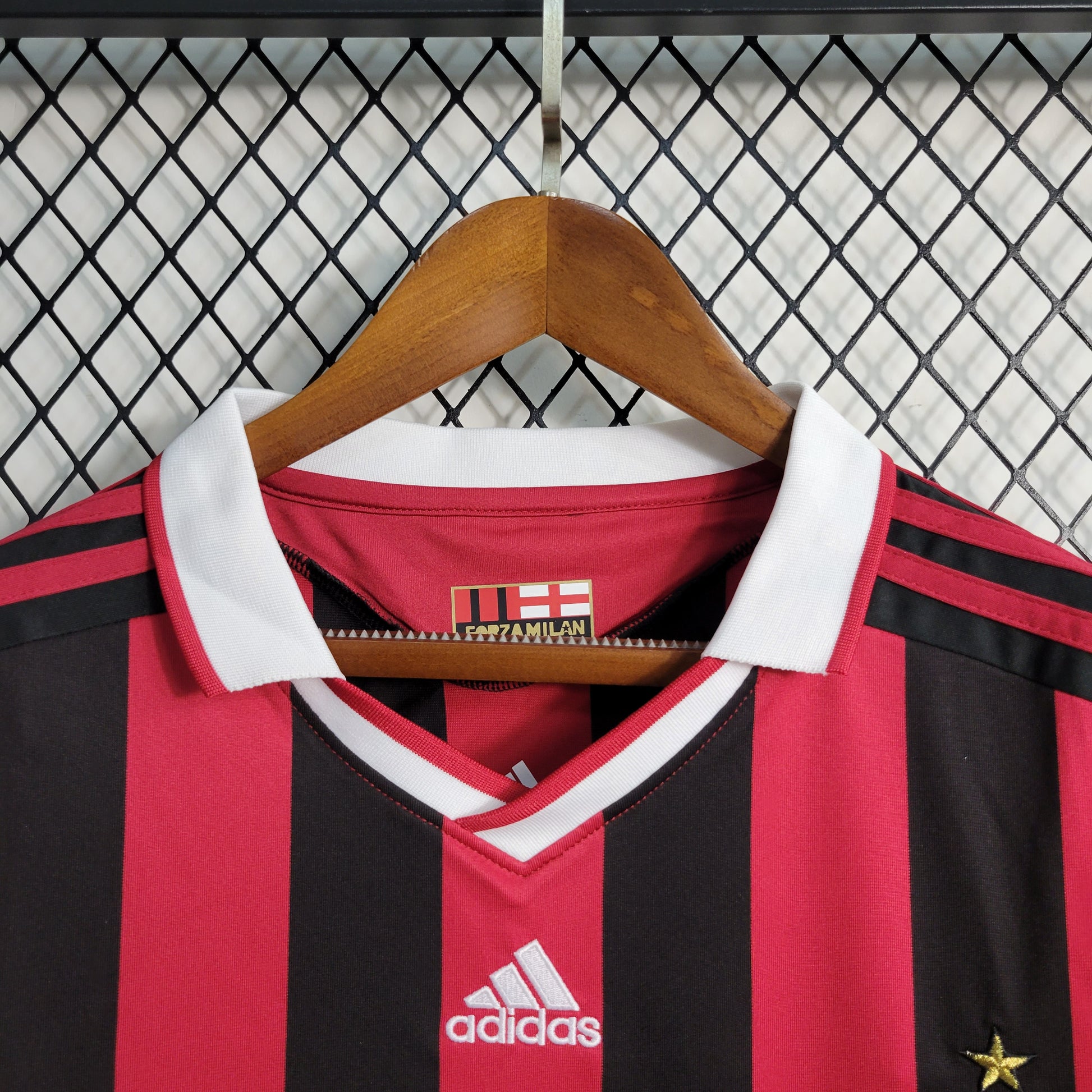 Retro 2009-10 AC Milan Home Size S-XXL | 复古/Retro | R | Betty ali Chinese suppliers