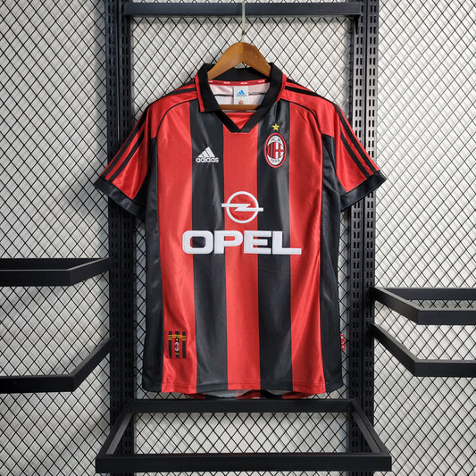 Retro 1998/99 AC Milan Home Size S-XXL | 复古/Retro | R | Betty ali Chinese suppliers